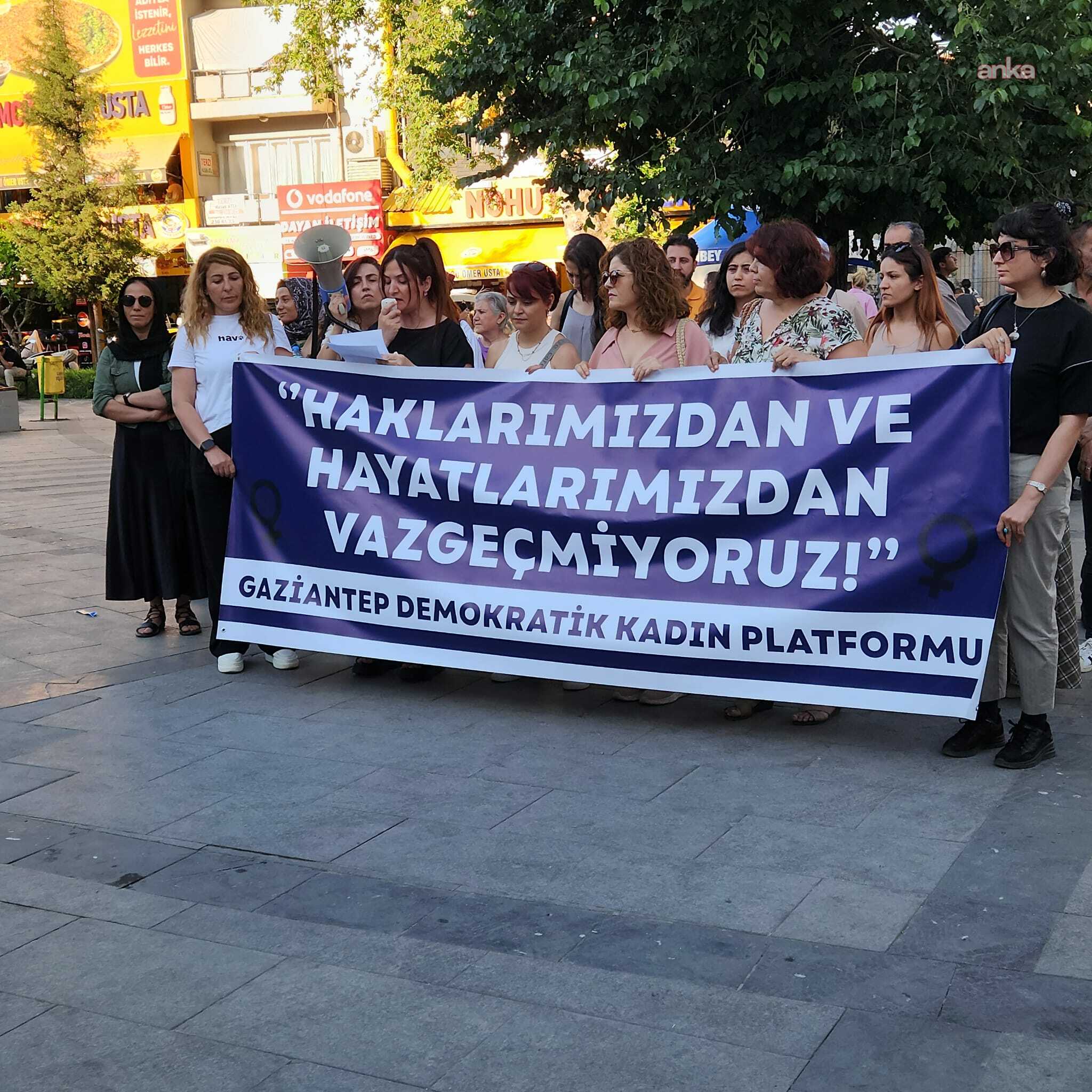 Gaziantep Demokratik Kadın Platformu'ndan 12. Yargı Paketi'ne tepki