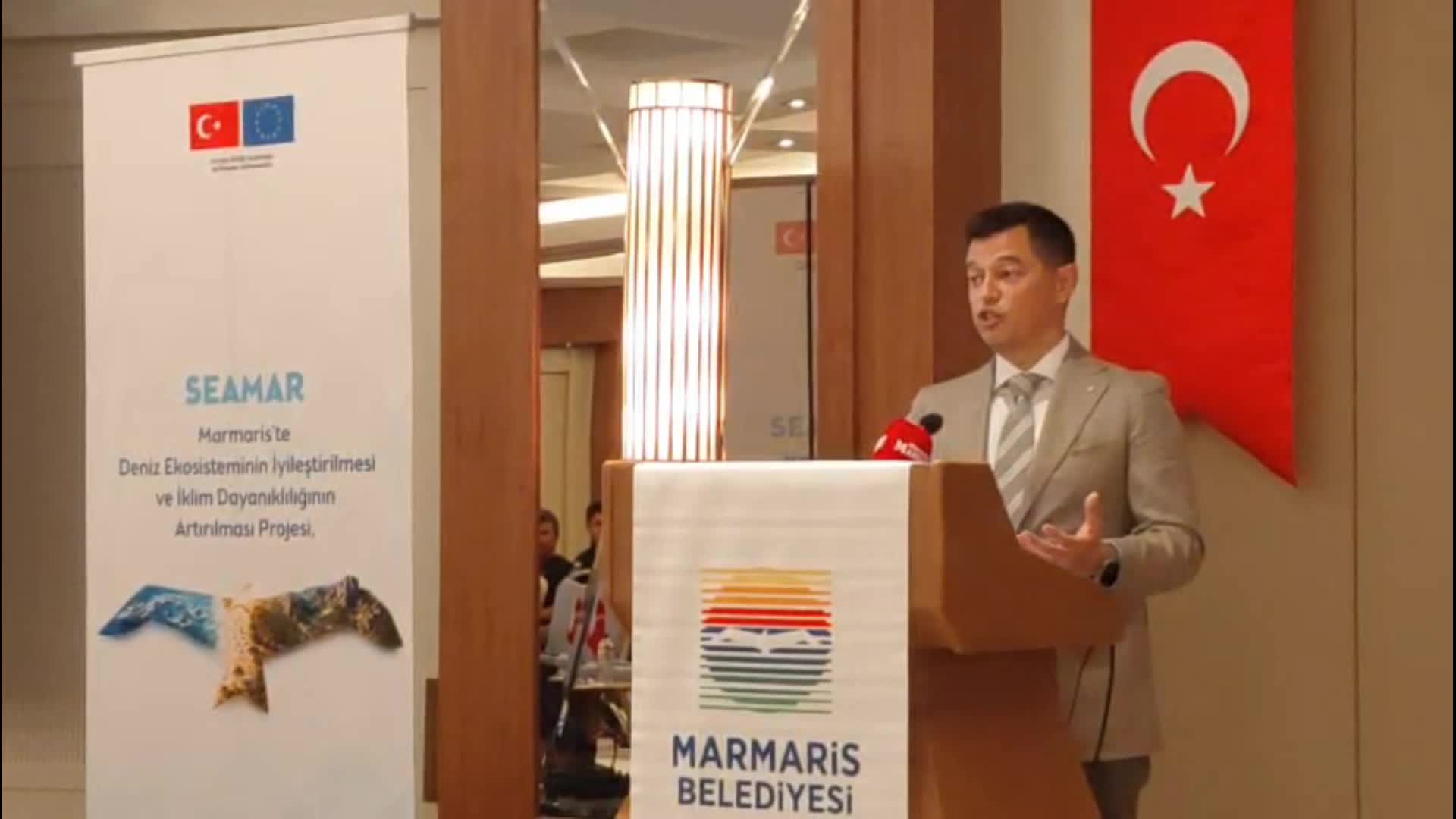 Marmaris’te iklim dayanıklılığı için yeni adım... SEAMAR Projesi tanıtıldı