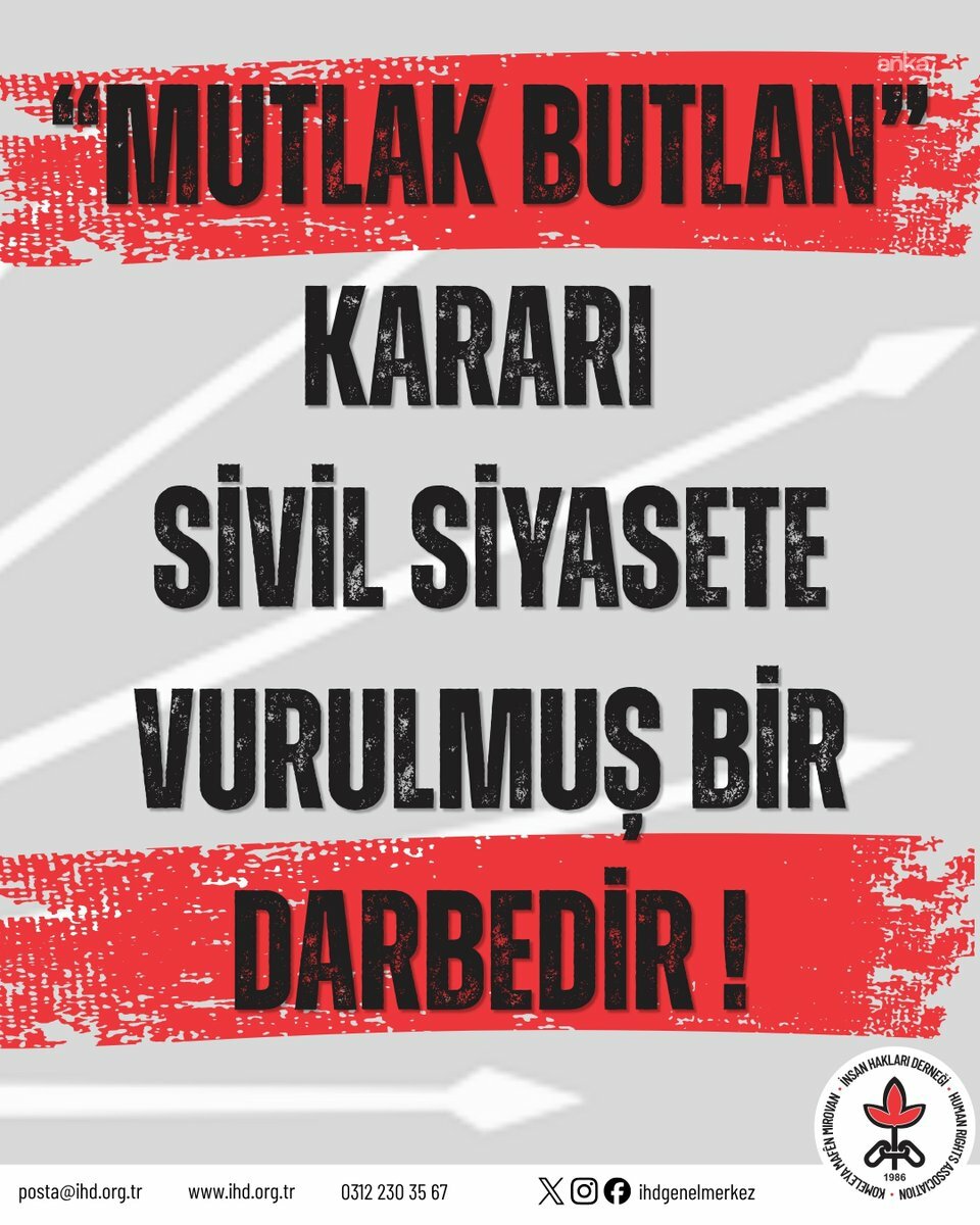 CHP Kurultayı'na iptal kararı... İHD: "Türkiye yargısını bu büyük yanlıştan dönmeye çağırıyoruz"