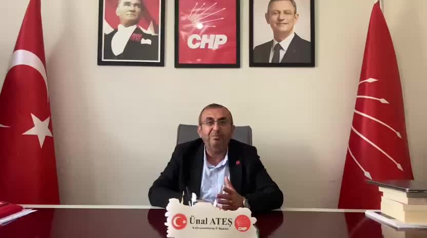 CHP Kahramanmaraş İl Başkanı Ateş: "Kurultay delegelerimizin hiçbir çocuğu herhangi bir belediyenin çalışanı olmamıştır"