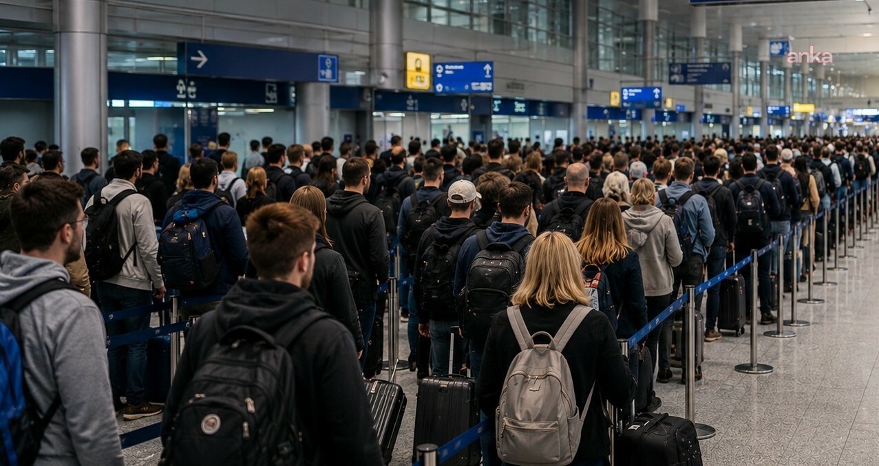 Almanya havalimanlarında sınır kontrolü kuyruklarına tepki