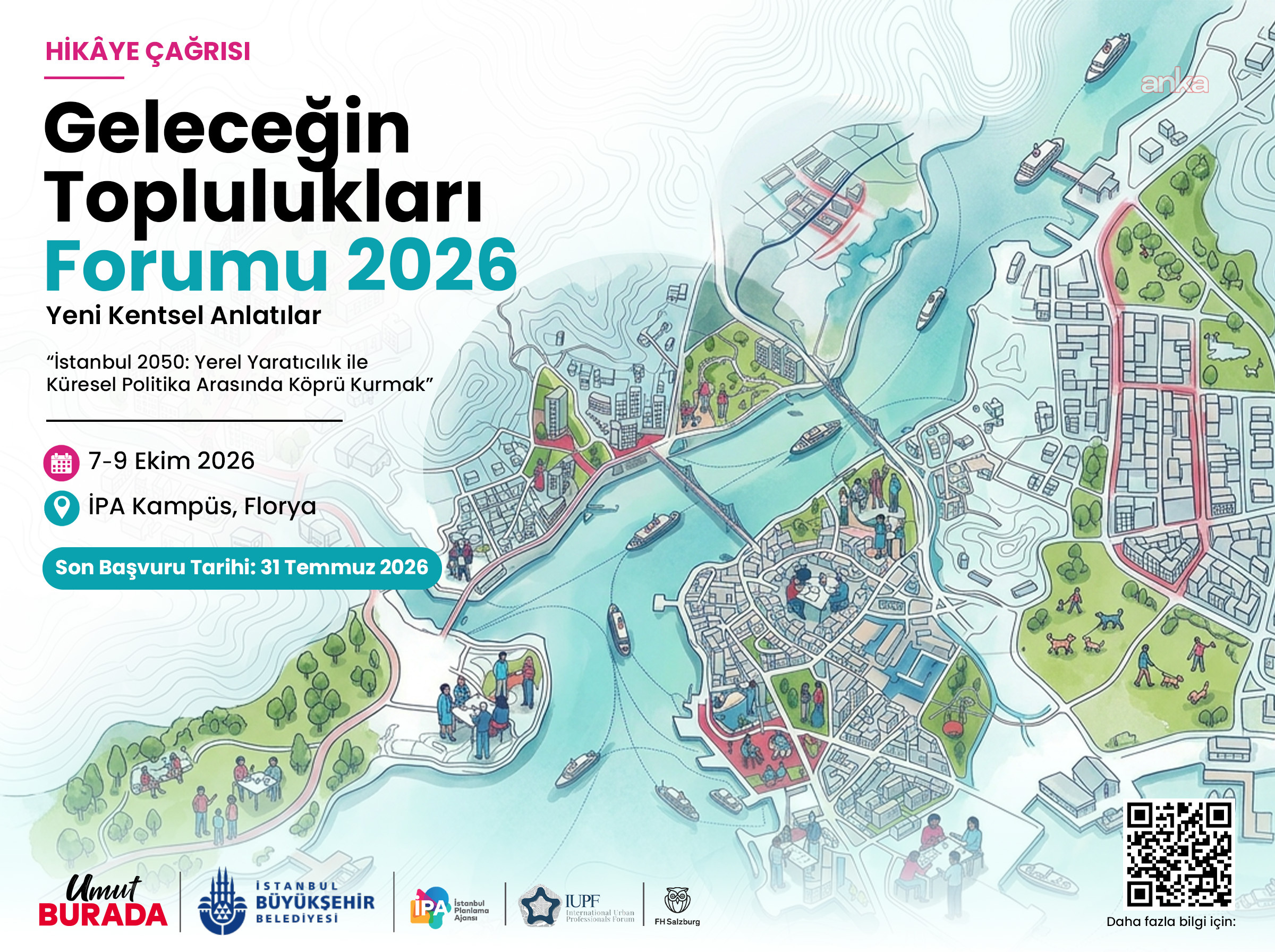 Kentlerin geleceği için çalışan uzmanlar İstanbul'da buluşuyor