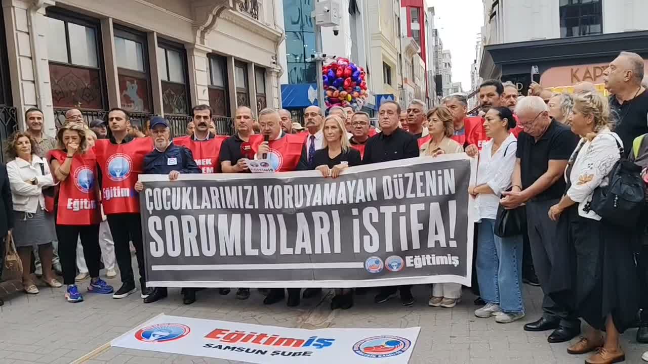 Eğitim-İş Samsun Şubesi’nden okul güvenliği çağrısı