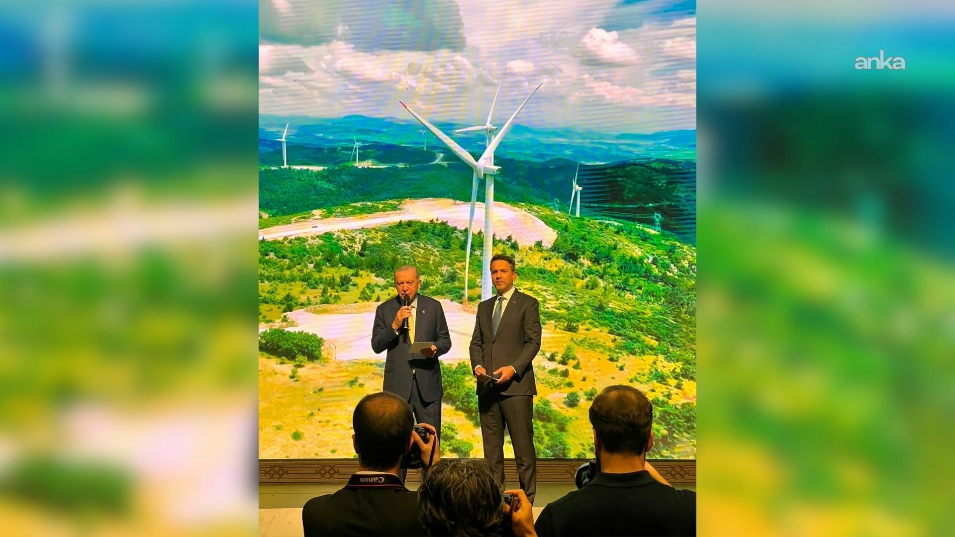 TÜREB, Yenilenebilir Enerji Yatırımları Toplu Açılış Töreni’nde sektörü temsil etti