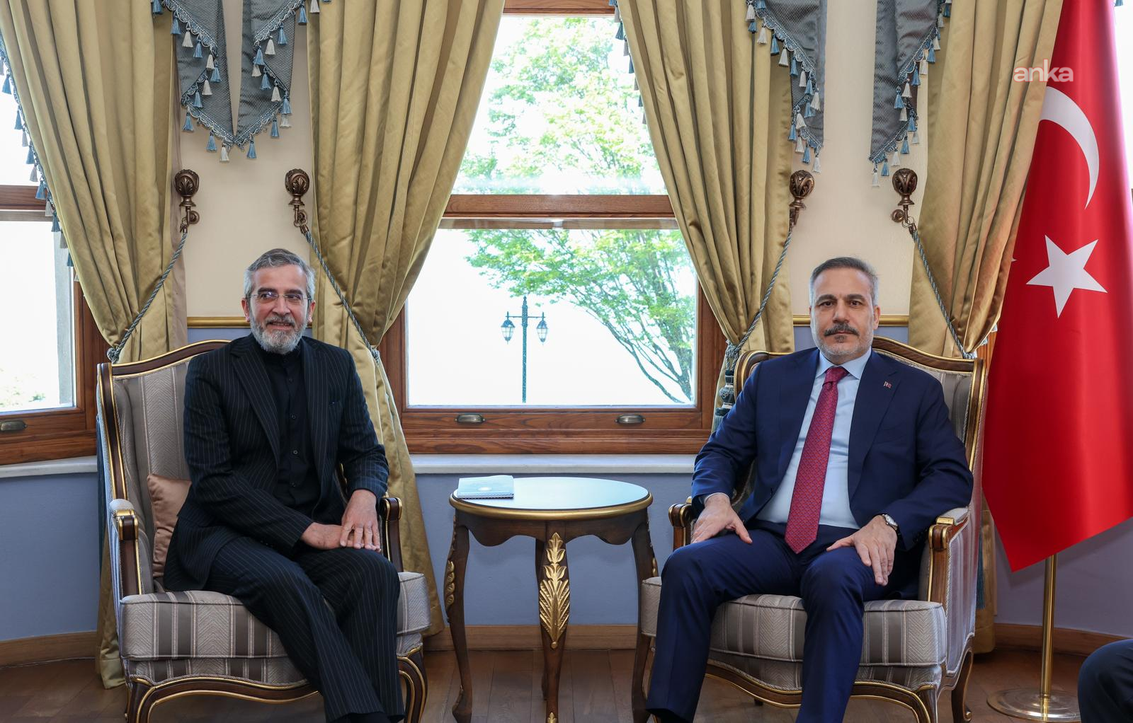 Bakan Fidan, İranlı yetkili Ali Bagheri’yi İstanbul’da kabul etti