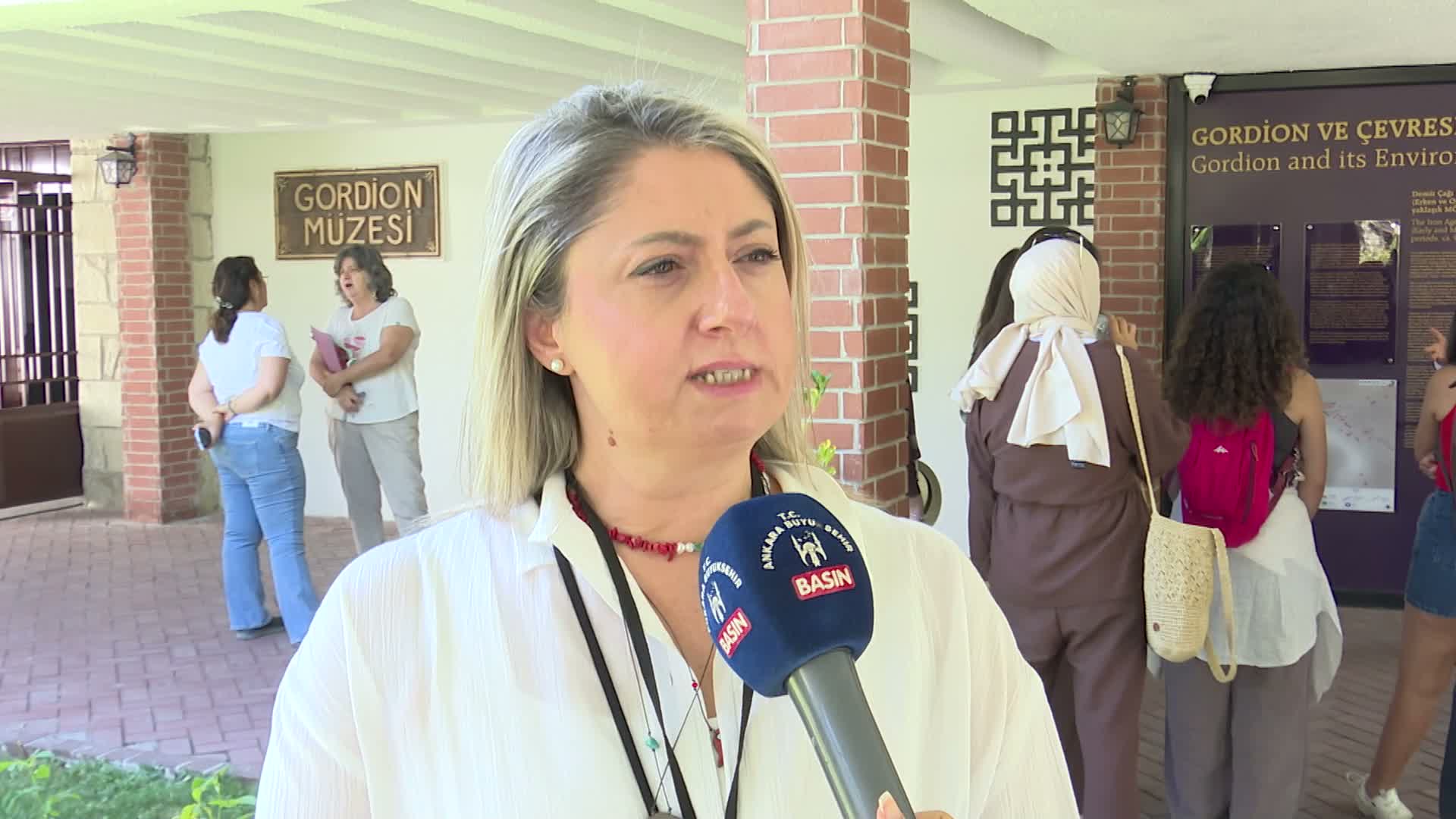 Ankara Büyükşehir Belediyesi, gençleri Gordion Kampı'nda tarihle buluşturdu