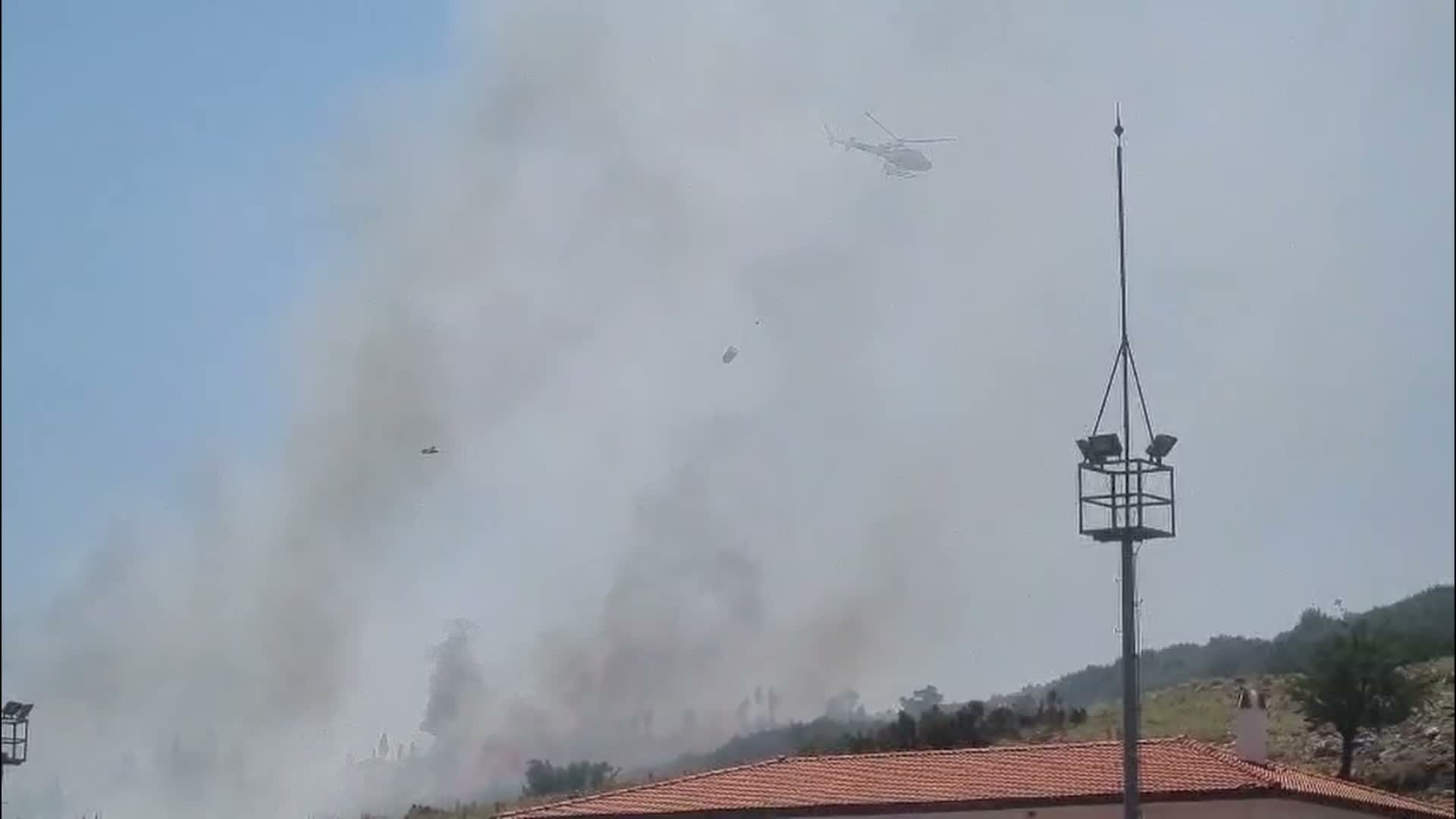 Muğla’nın menteşe ilçesinde çıkan yangın kontrol altına alındı