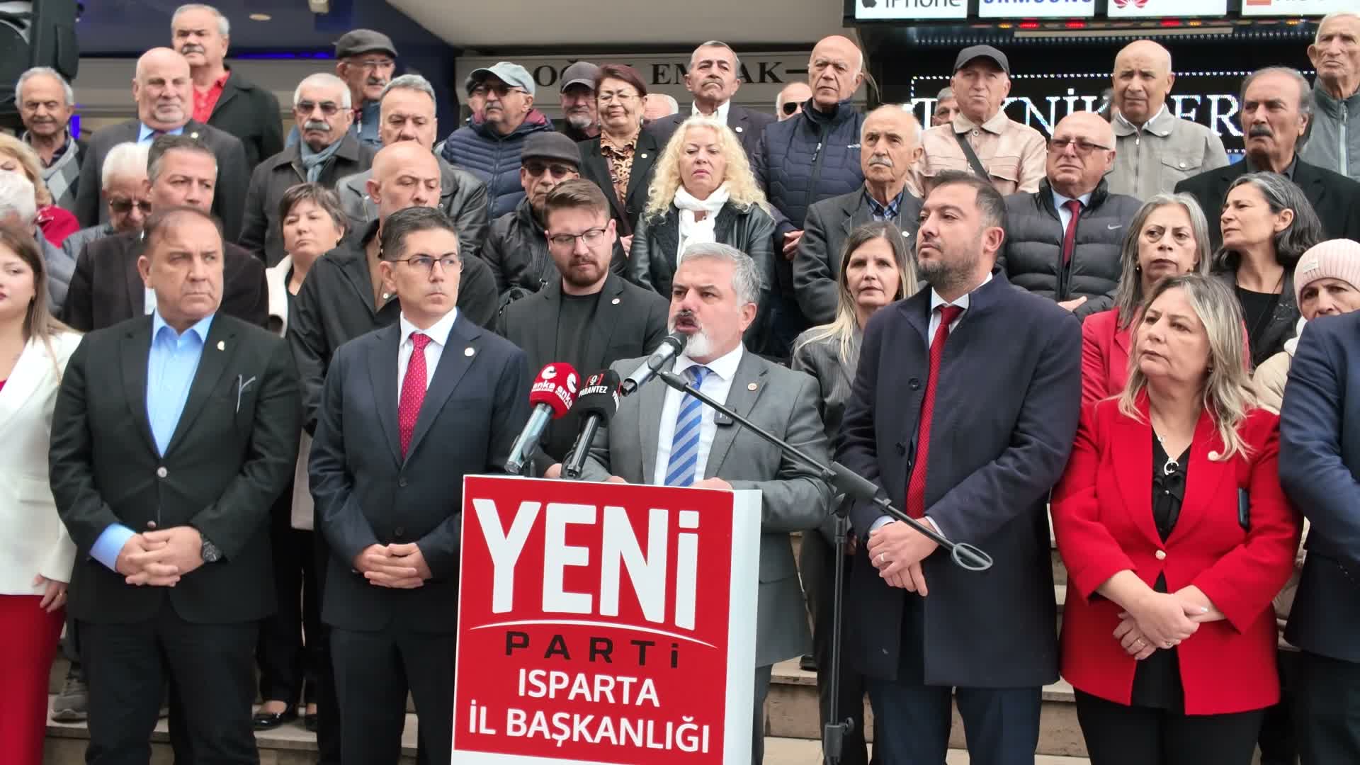 YENİ Parti’den AK Parti Isparta Milletvekili Zabun’a “hırsız” tepkisi: “Önce kendi içine bak”