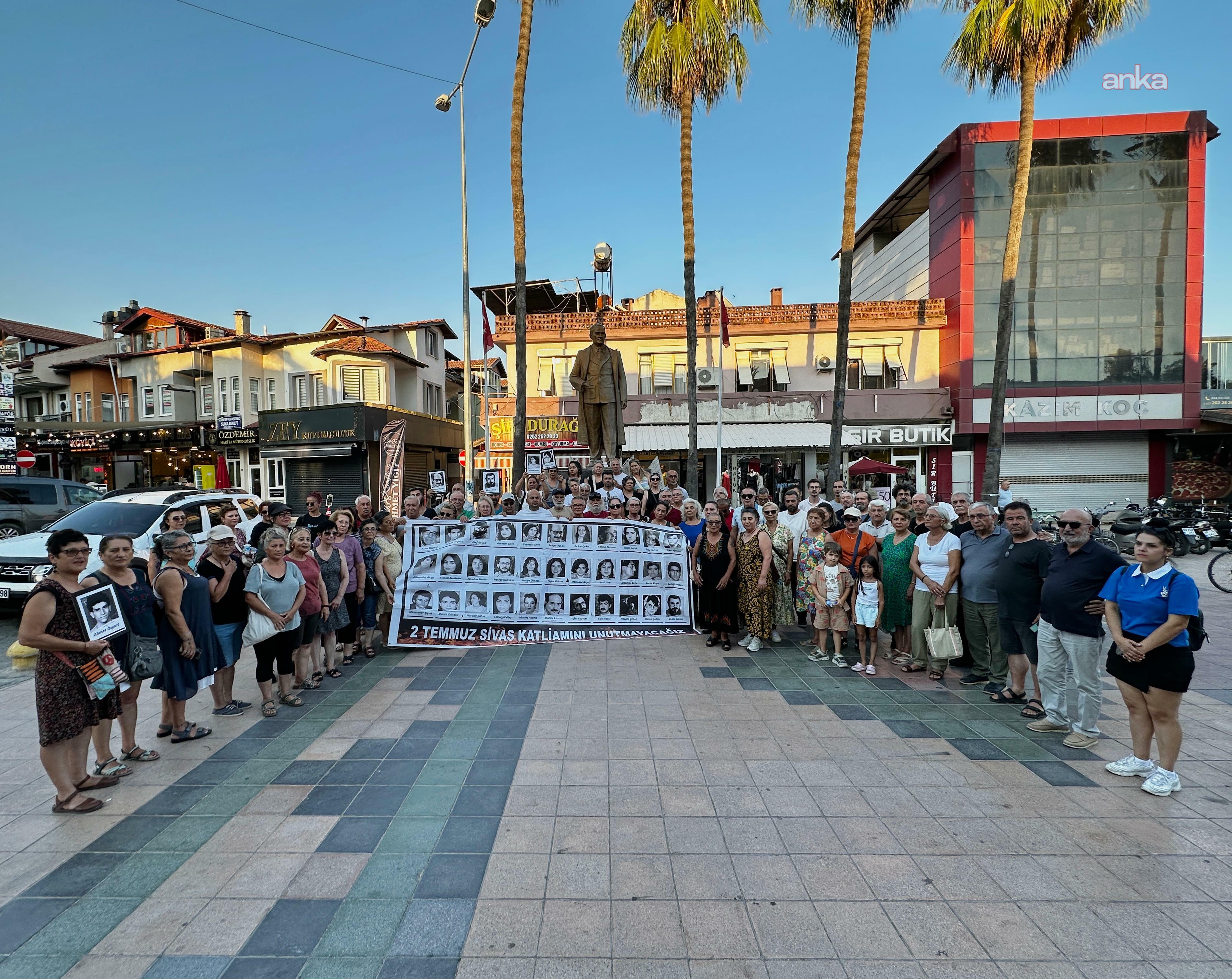 Köyceğiz’de Madımak anması: Bu dava biz bitti demeden bitmez