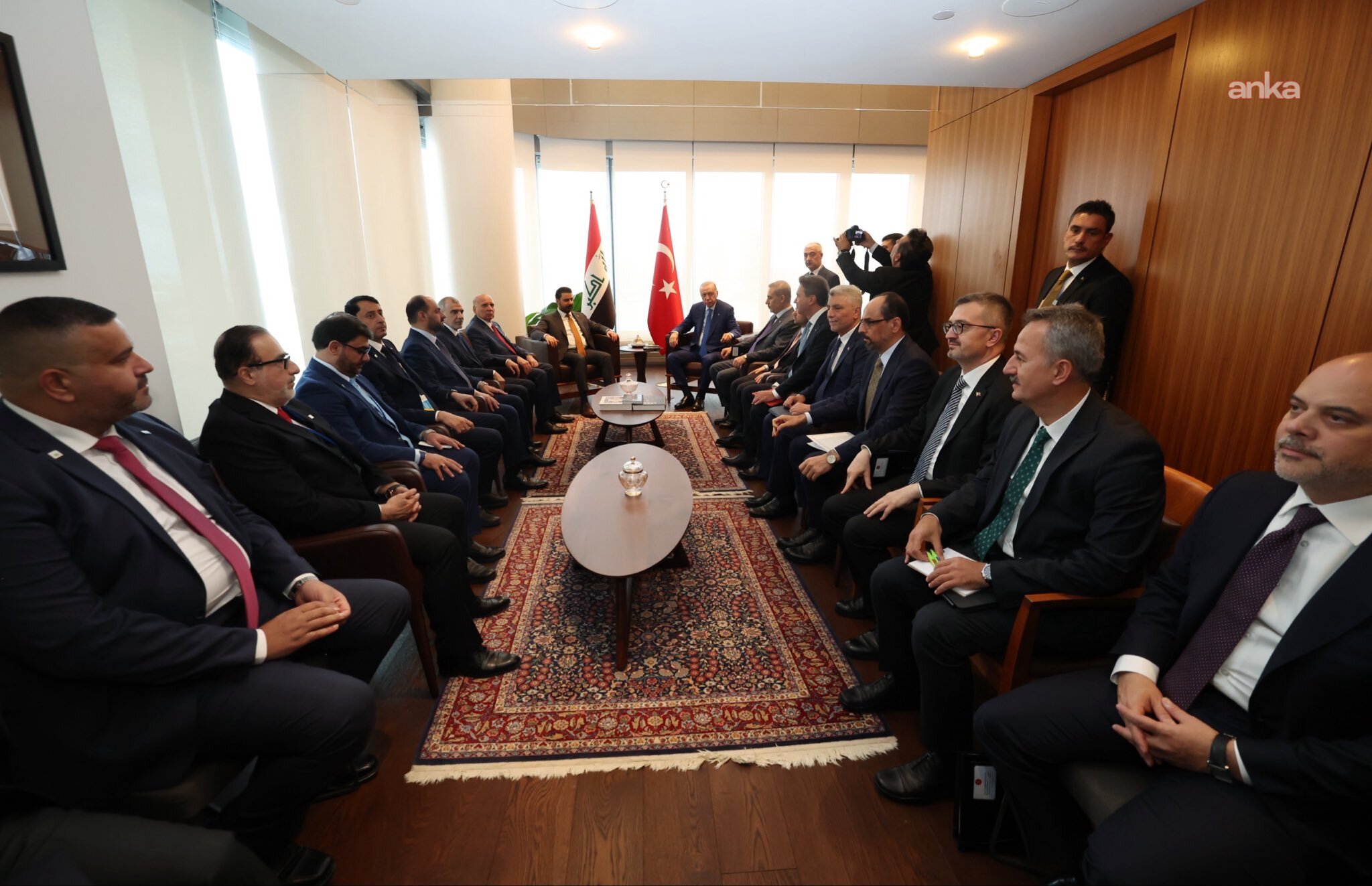 Cumhurbaşkanı Erdoğan ile Irak Başbakanı Zeydi görüştü: Başika-Zilkan yerleşkesi kademeli olarak Irak’a teslim edilecek