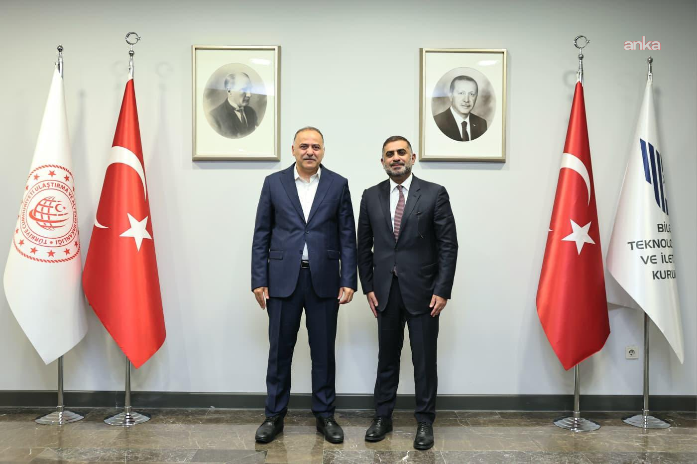 Ulaştırma ve Altyapı Bakan Yardmcısı Sayan, Digiturk CEO’su Al-Obaidly ile görüştü