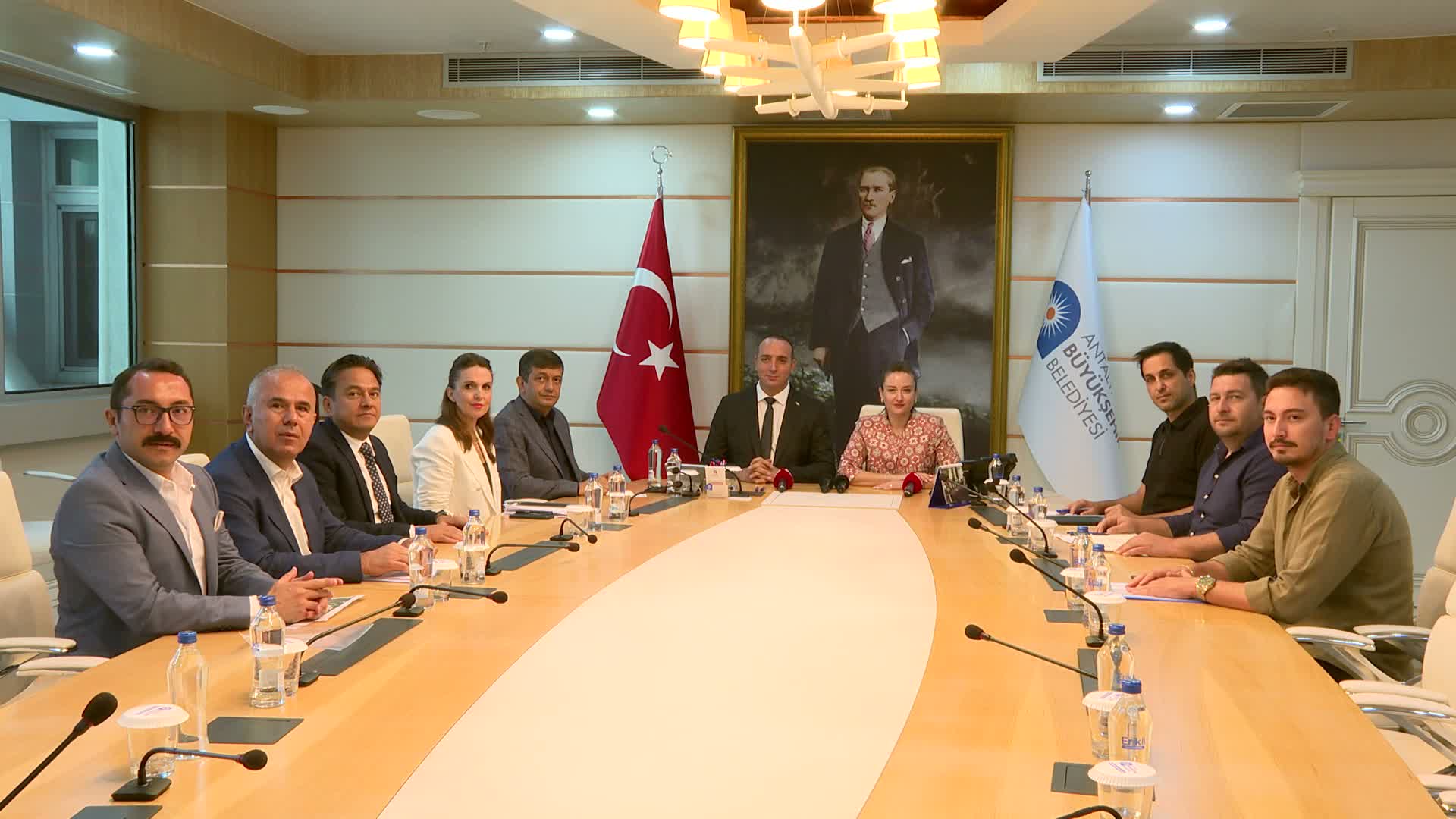 Antalya Büyükşehir Belediyesi ile Konyaaltı Belediyesi'nden iş birliği protokolü