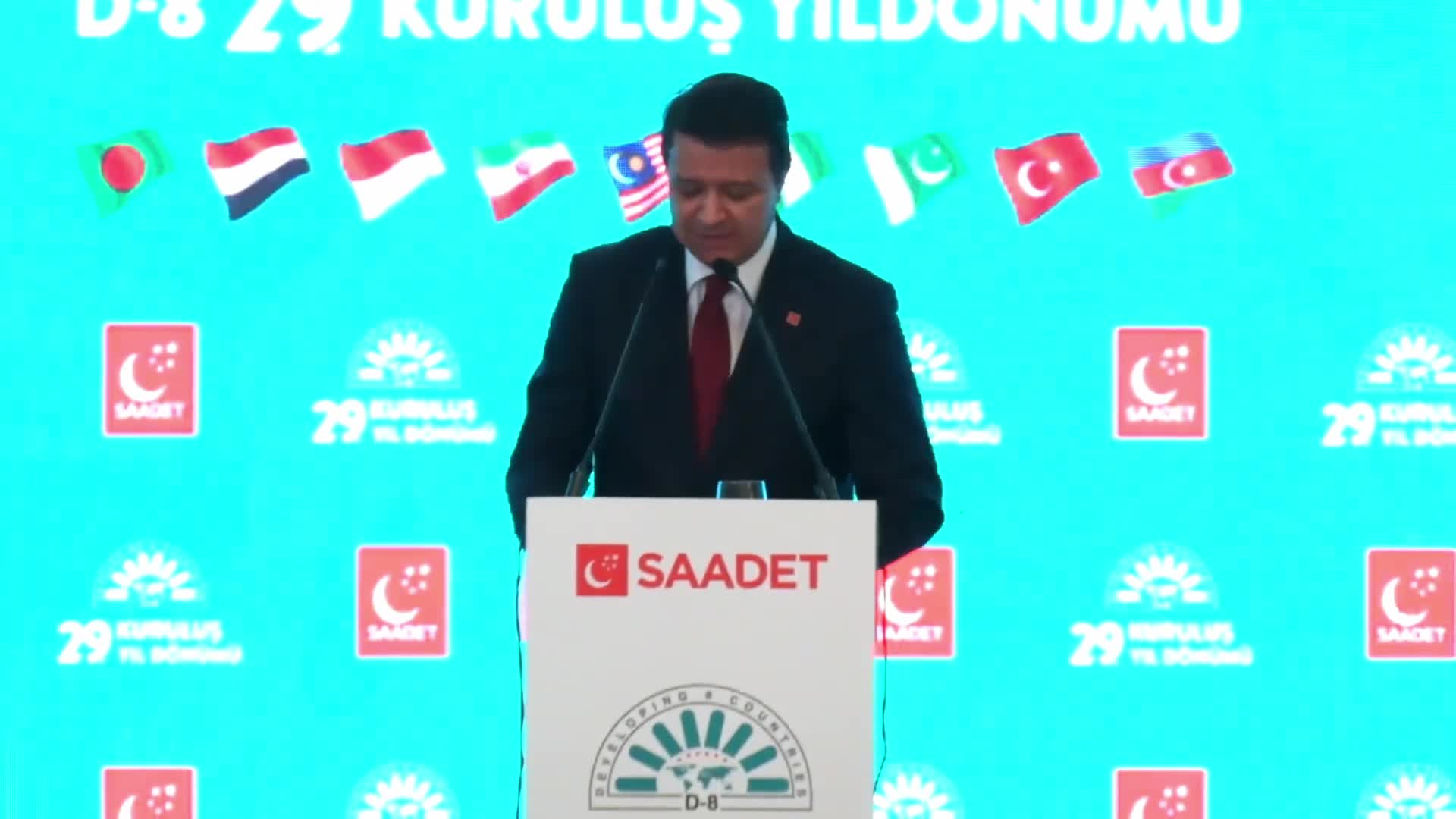 D-8'in 29. Kuruluş Yıl Dönümü... Mahmut Arıkan: İsrail 'Civitas non grata' ilan edilmelidir
