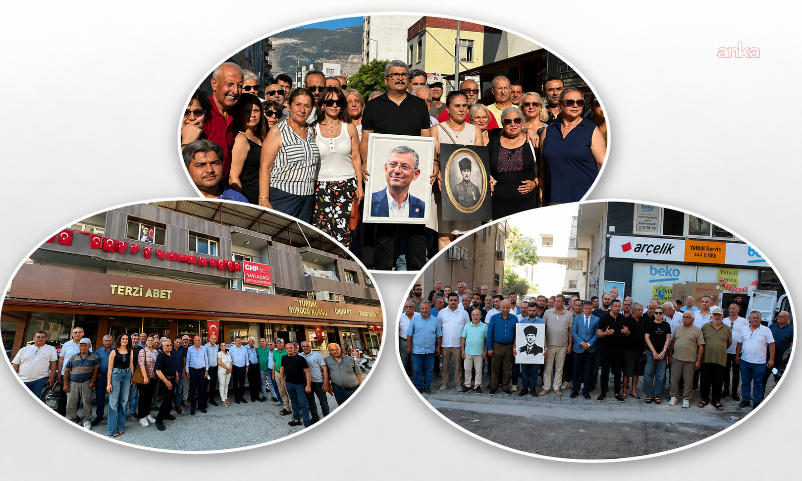 Hatay’da CHP’li üç merkez ilçe başkanı ve yönetimi partilerinden istifa etti