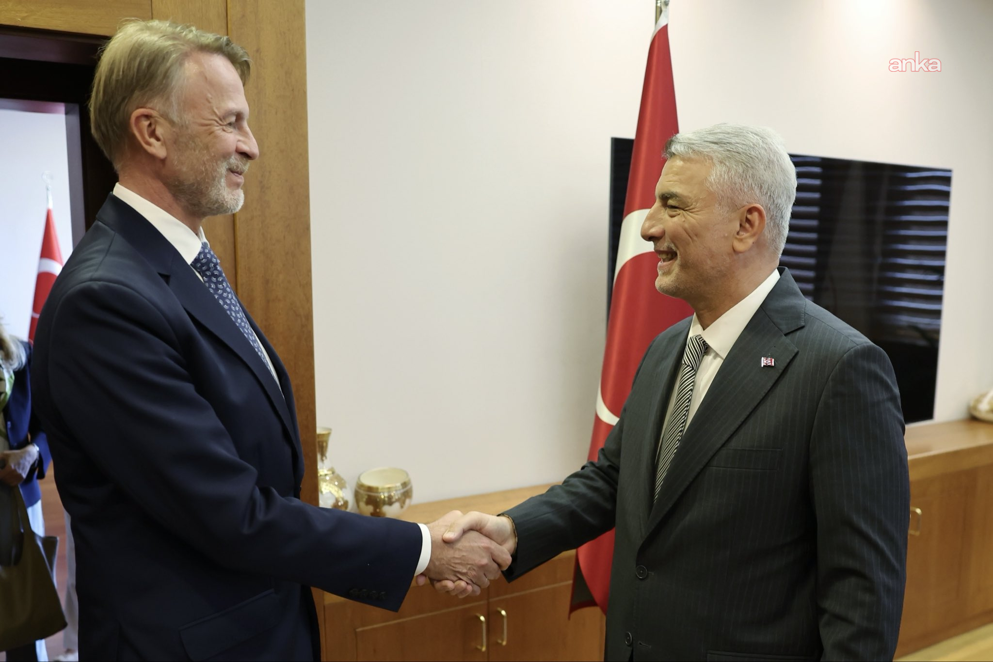 Bakan Bolat, AB Büyükelçisi Orav'ı kabul etti