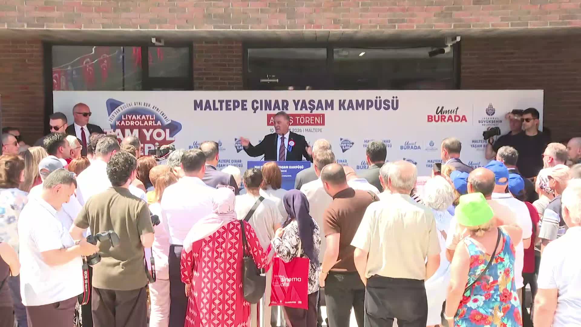 İBB Maltepe Çınar Yaşam Kampüsü açıldı