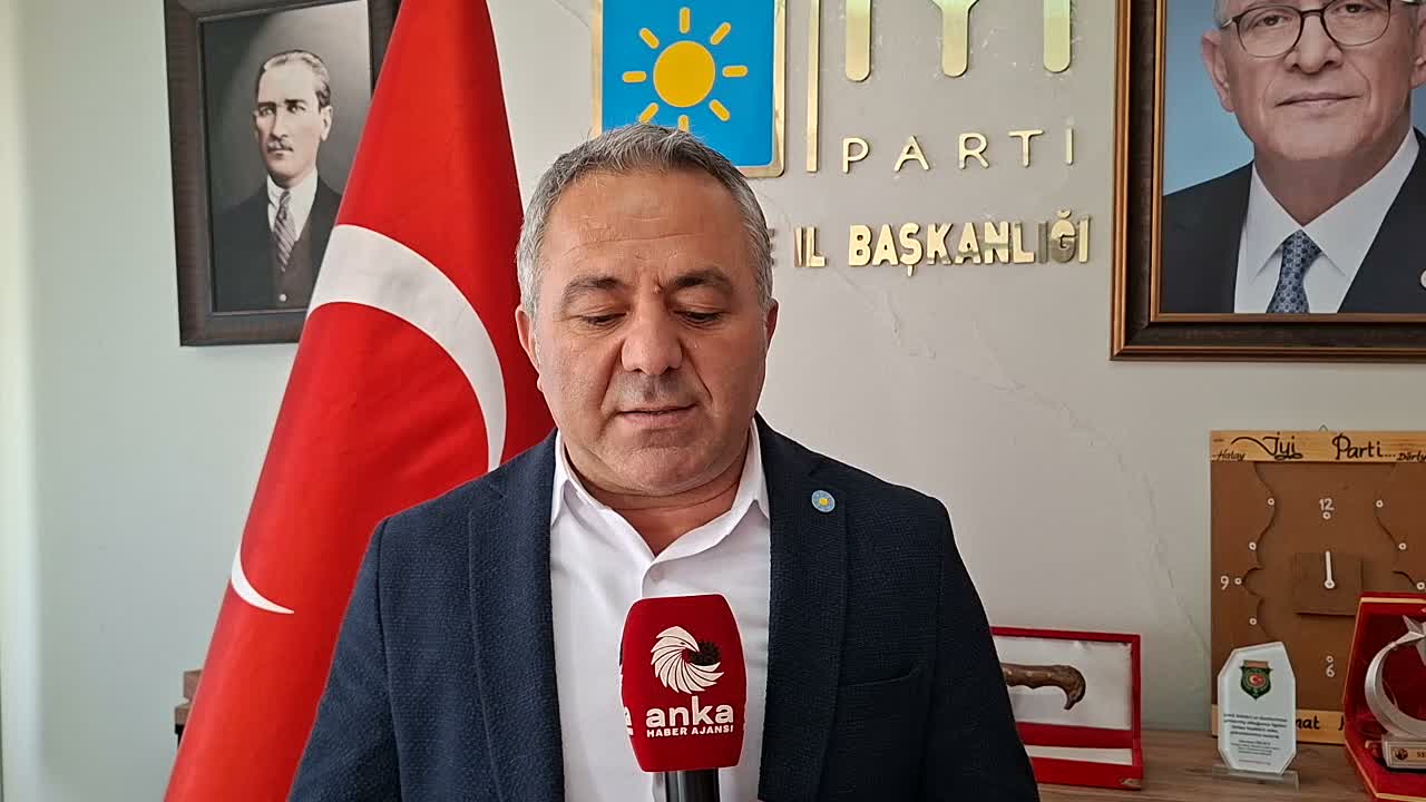 İYİ Parti Osmaniye İl Başkanı Kılıç: “Çerçeve yasayı kabul etmiyoruz”