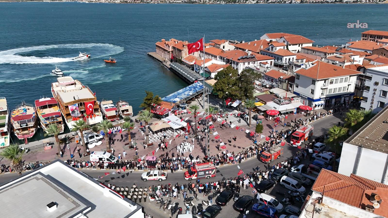 Ayvalık’ın kurtuluşunun 104'üncü yılı coşkuyla kutlandı