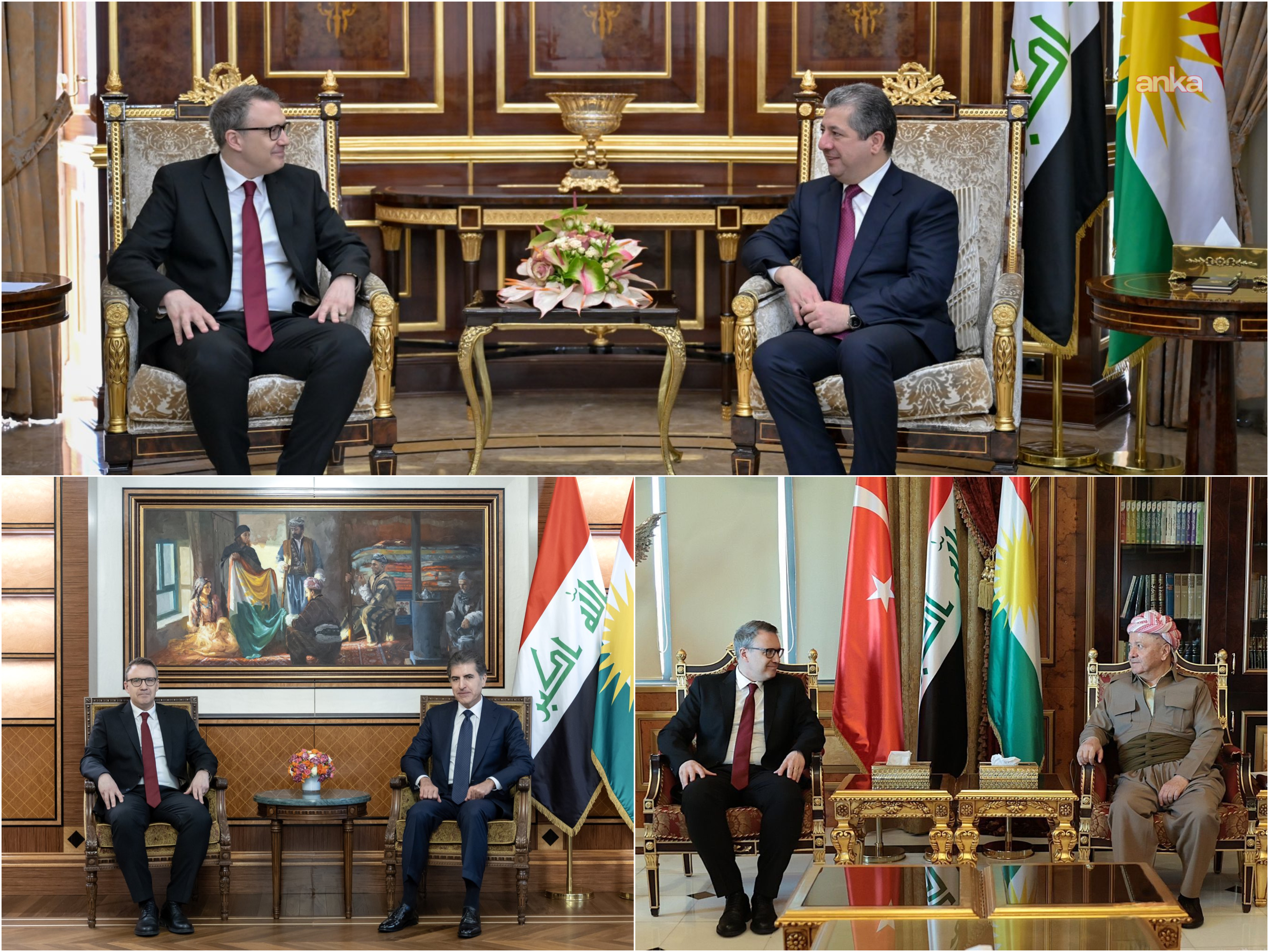 Türkiye'nin Bağdat Büyükelçisi İnan, Erbil'de çeşitli temaslarda bulundu