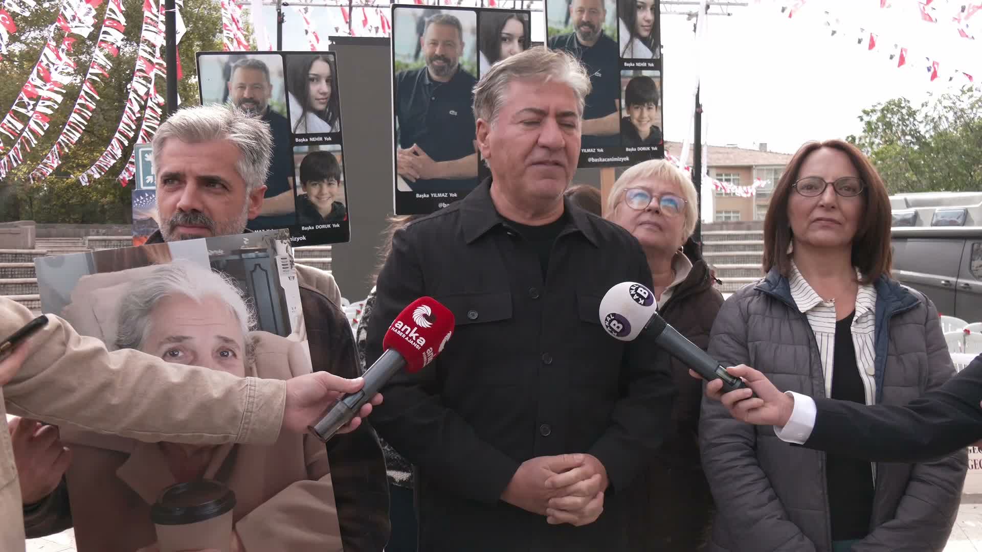 Anıtpark'ta "78 Can İçin Adalet Nöbeti" ... YENİ Partili Emir: "Kültür ve Turizm Bakanlığı sorumluları yargılansın" diye bir yıldır bekliyorlar
