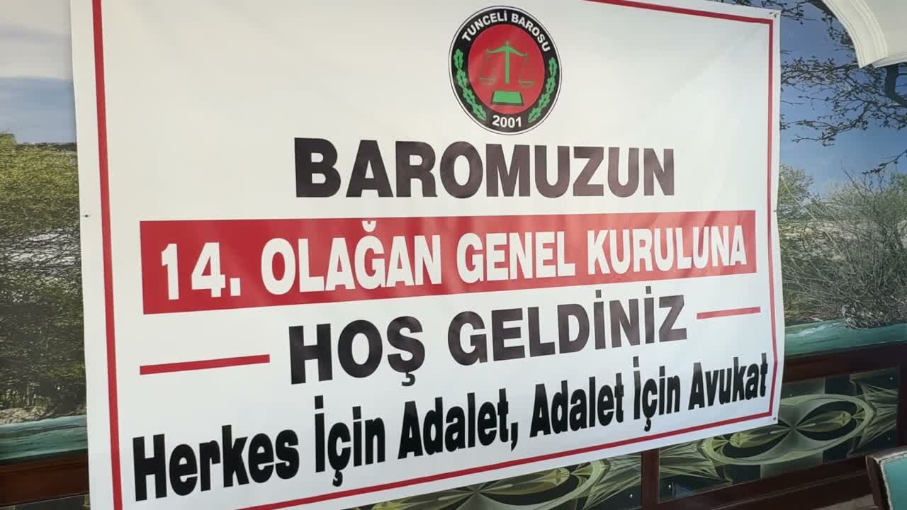Tunceli Barosu'nun yeni başkanı Dilan Torun oldu
