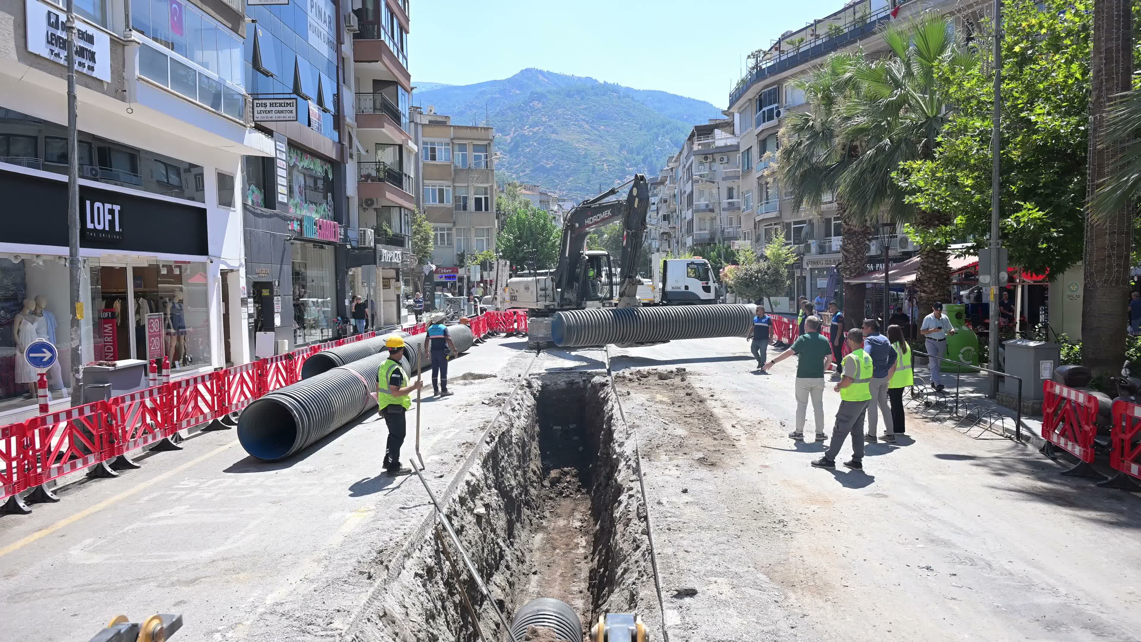 MASKİ Genel Müdürlüğü, şehir merkezinde 25 yıllık altyapı sorununu çözüme kavuşturuyor