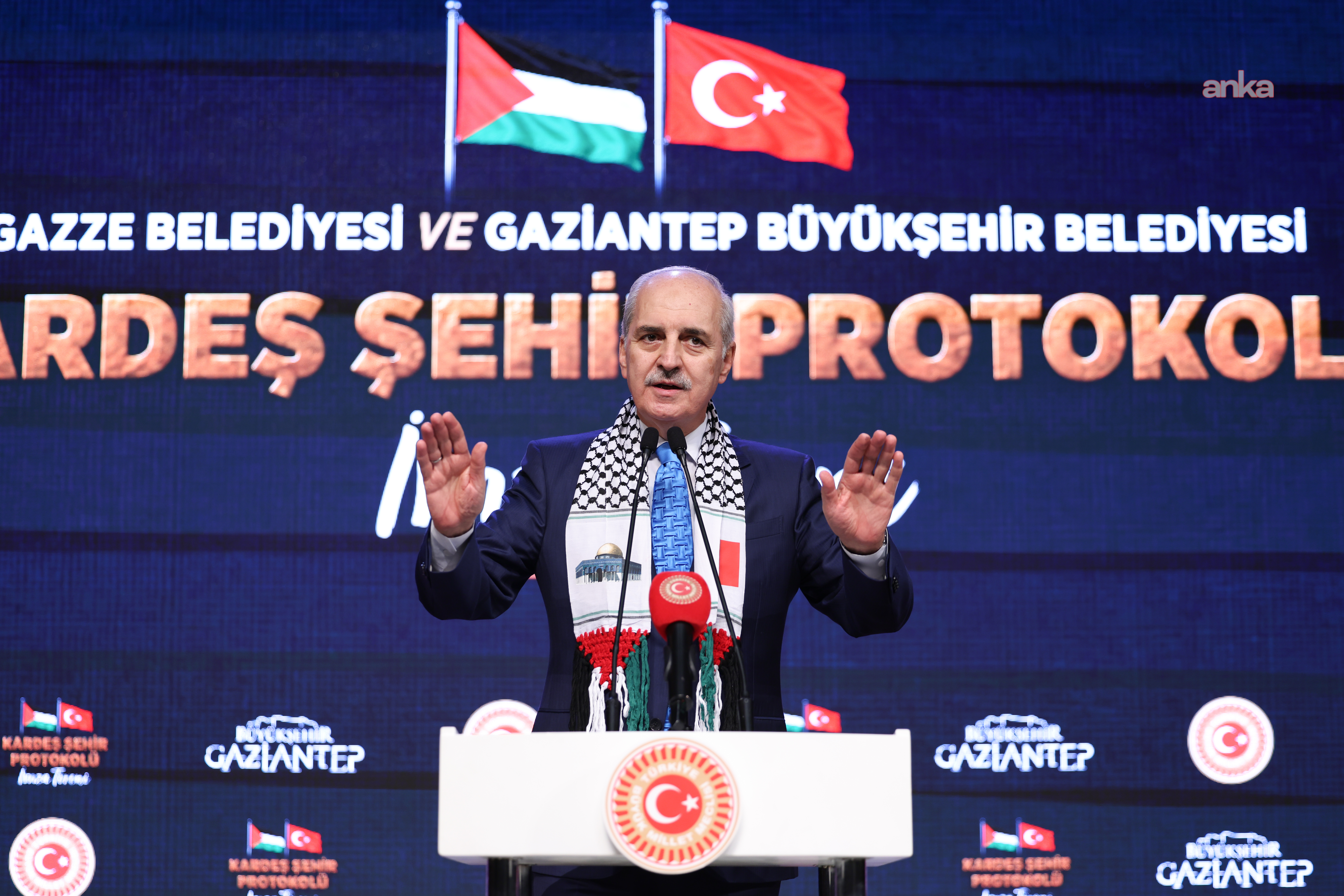 Numan Kurtulmuş: "Gazze bu kanlı senaryonun son perdesi"