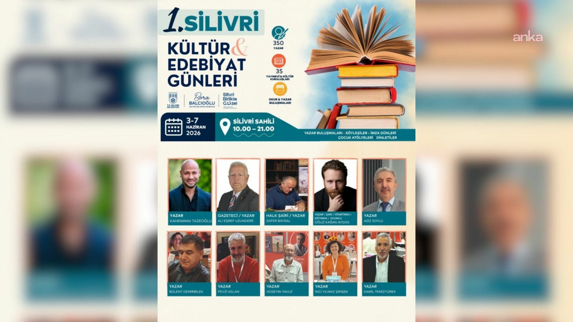 Silivri 1. Kültür ve Edebiyat Günleri bugün başlıyor