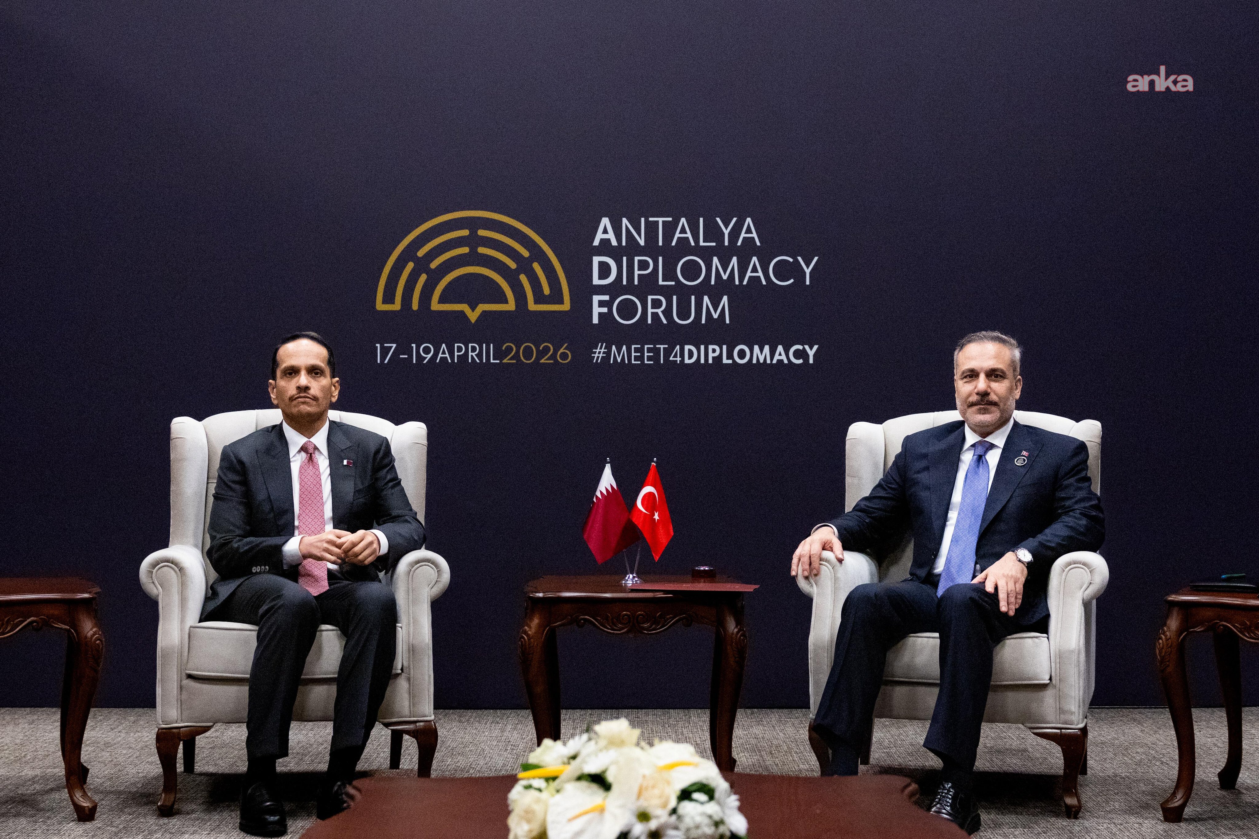 Bakan Fidan, Katarlı mevkidaşı ile görüştü