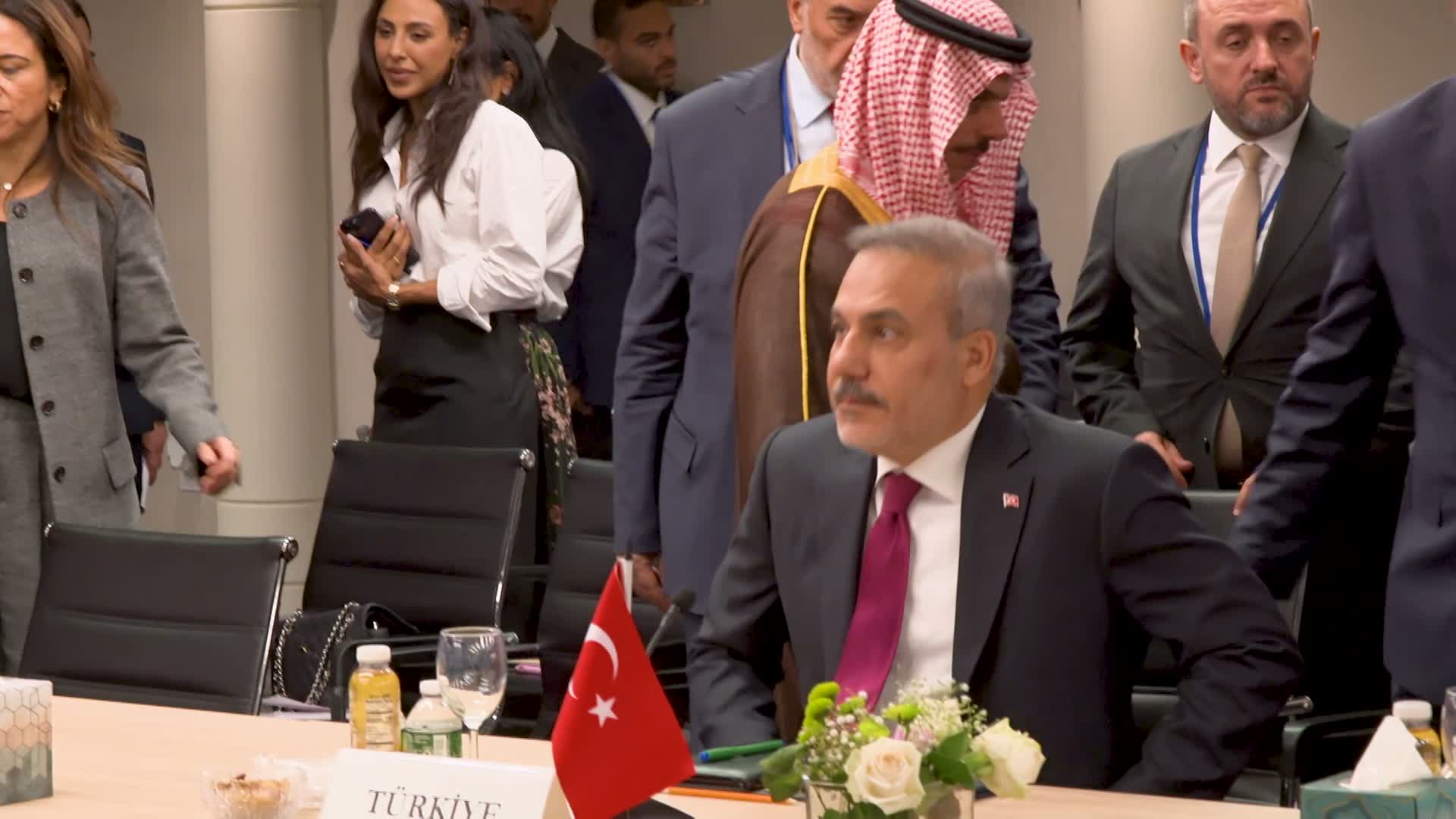 Bakan Fidan, Sekizli Grup eş güdüm toplantısına katıldı