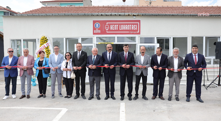 Kütahya Belediyesi, Zafertepe Kent Lokantası'nı hizmete açtı