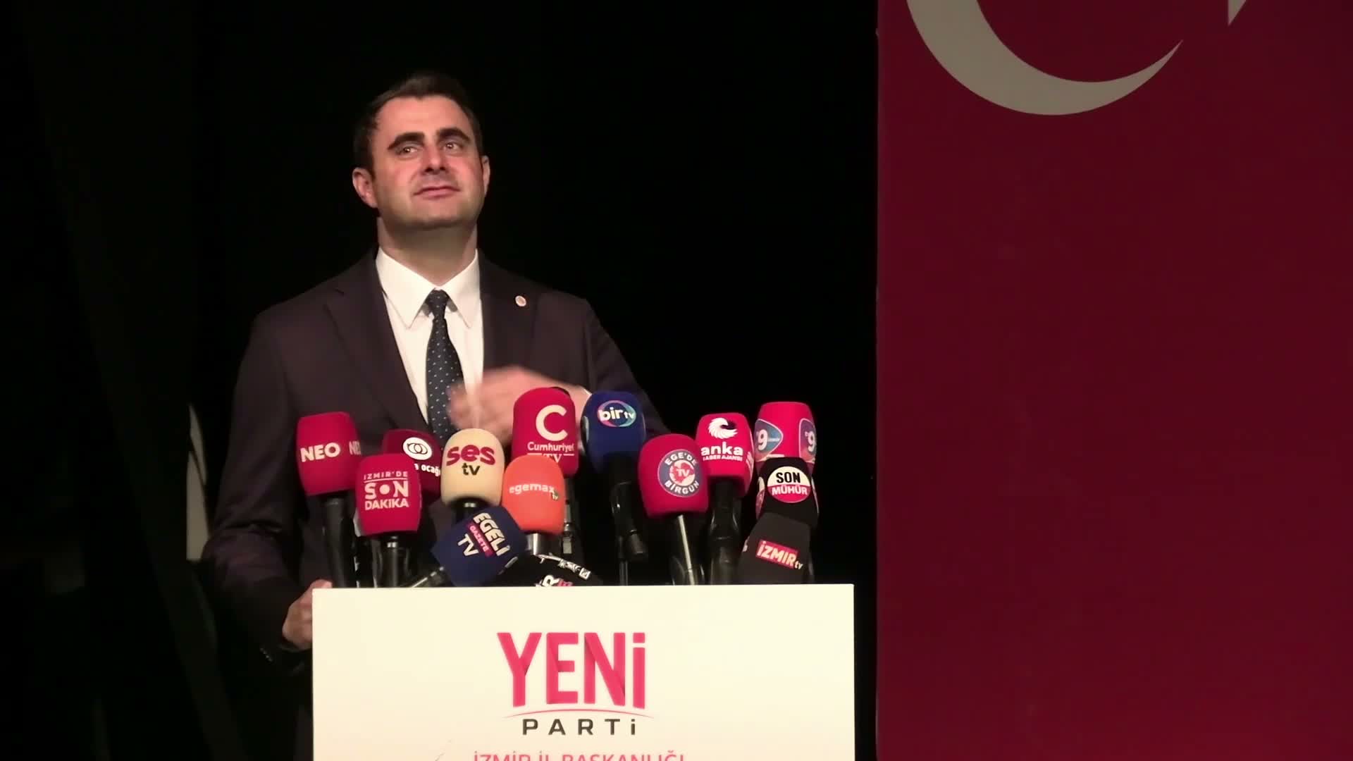 YENİ Parti İzmir İl Kongresi… Çağatay Güç: “Biz umuduz, biz Cumhuriyet’iz”