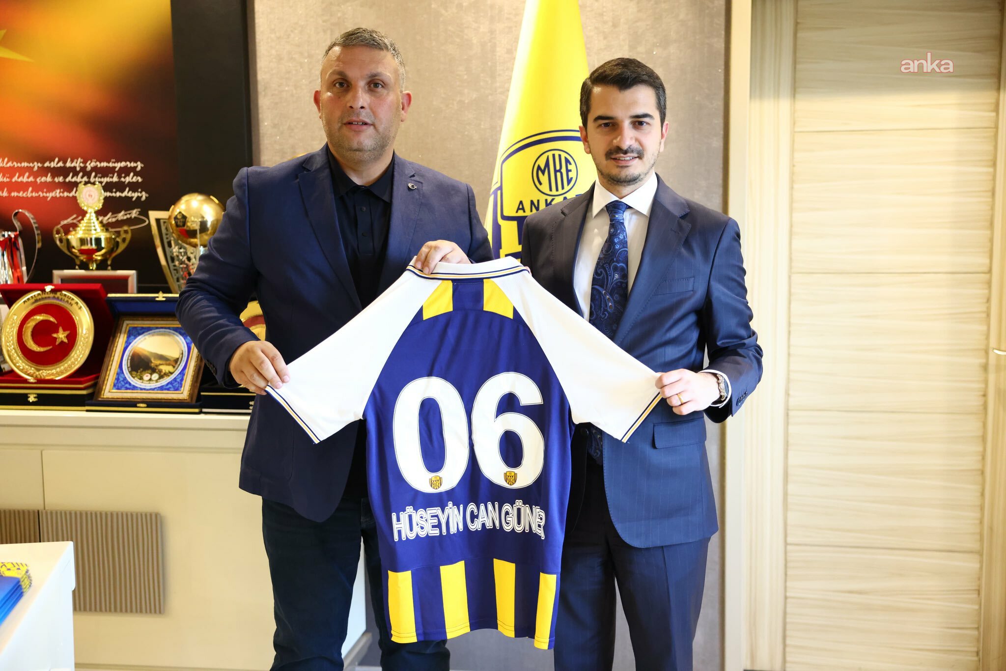Hüseyin Can Güner’den MKE Ankaragücü’ne ziyaret