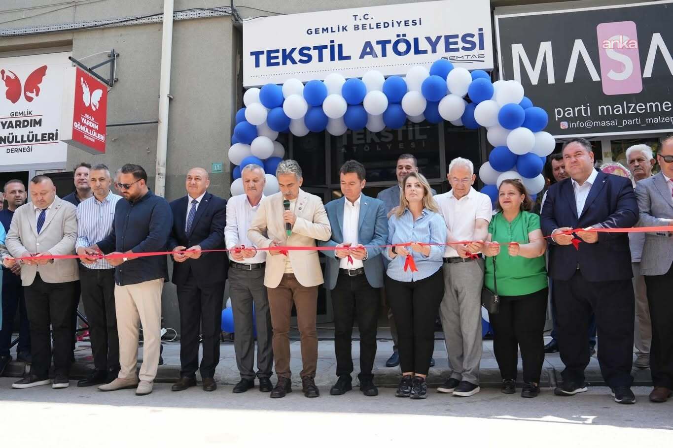 Gemlik Tekstil Atölyesi hizmete açıldı