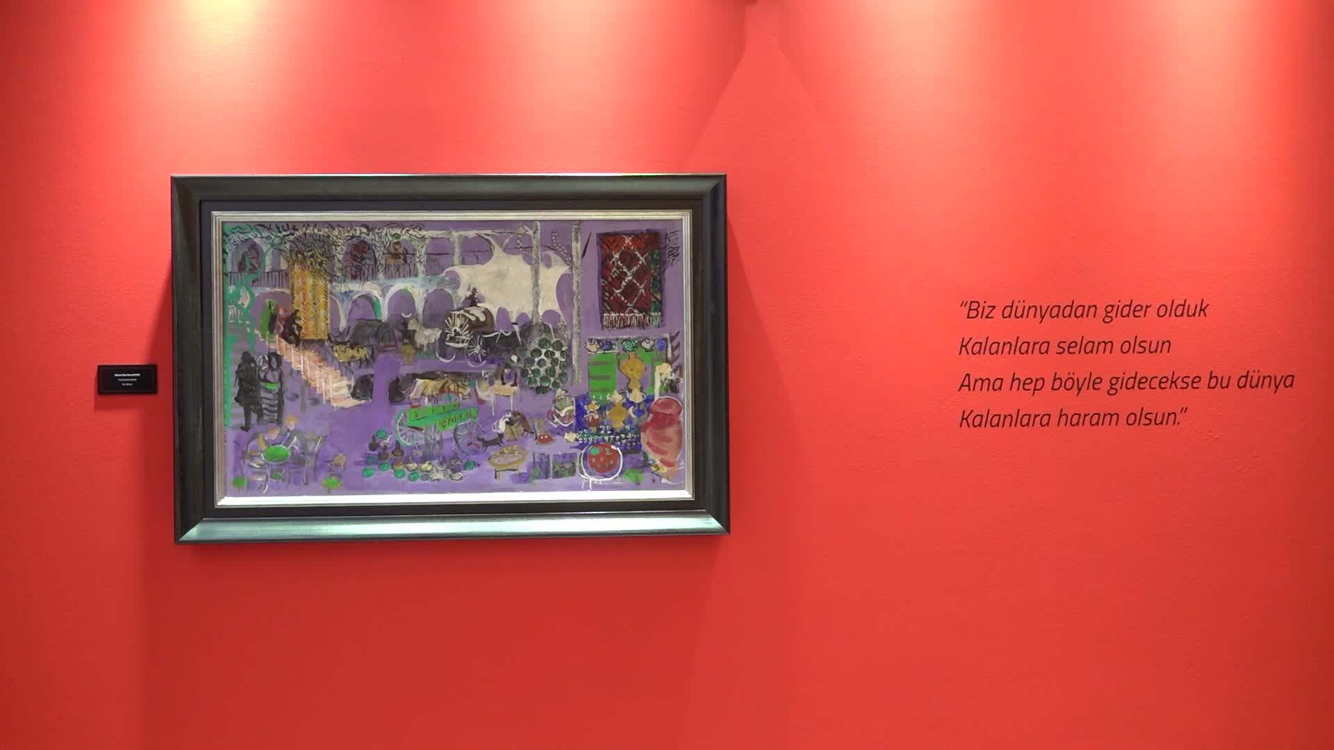 Bedri Rahmi Eyüboğlu’nun eserleri, Manisa'da sanatseverlerle buluştu