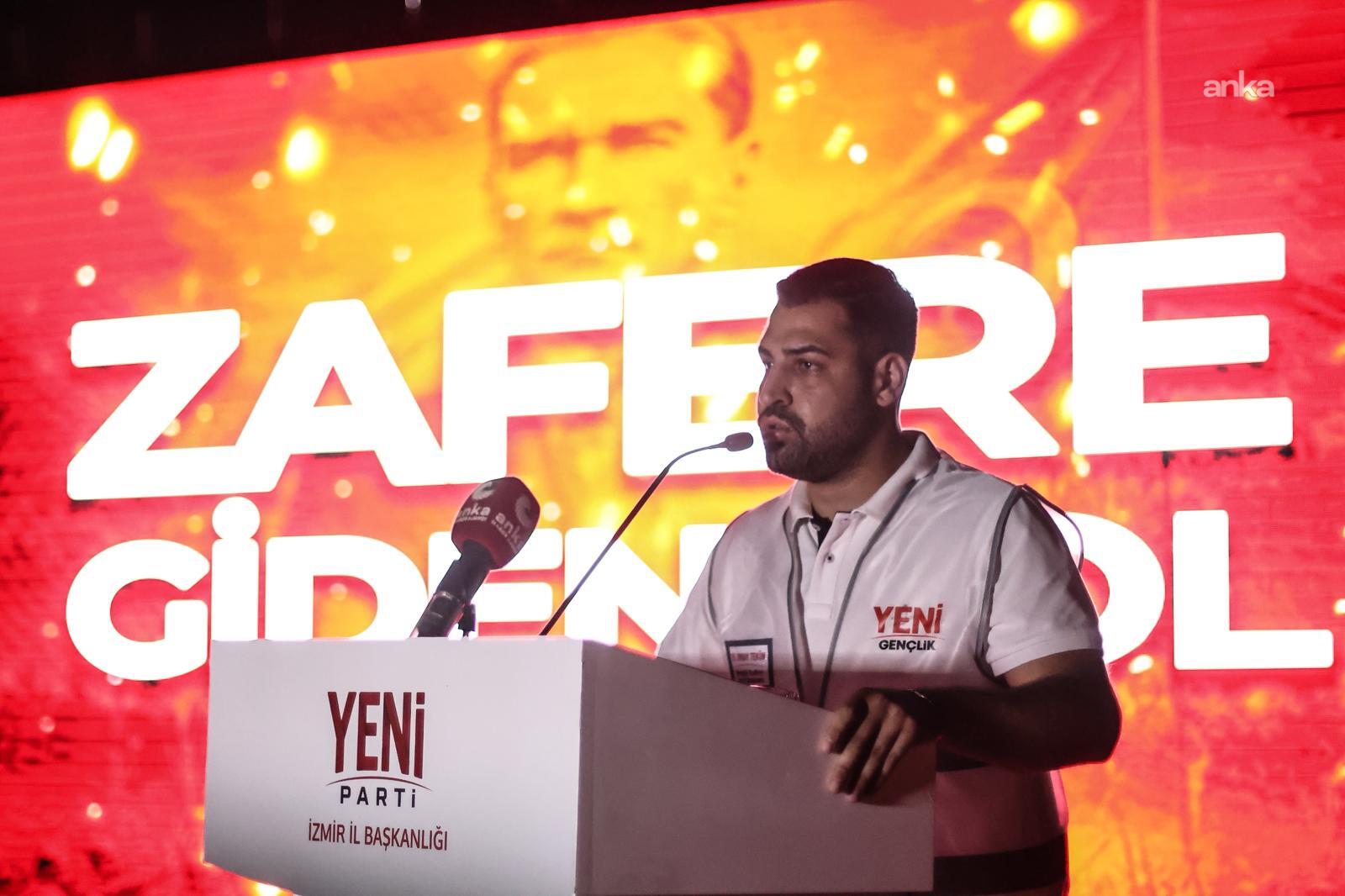 YENİ Parti İzmir İl Gençlik Kolları Başkanı Tekün'den "Cemil Tugay' açıklaması: “İzmir gençliği bu ihaneti asla unutmayacak"