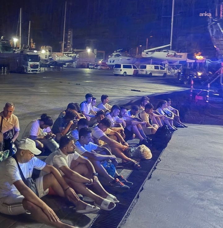 Muğla'da 25 göçmen yakalandı