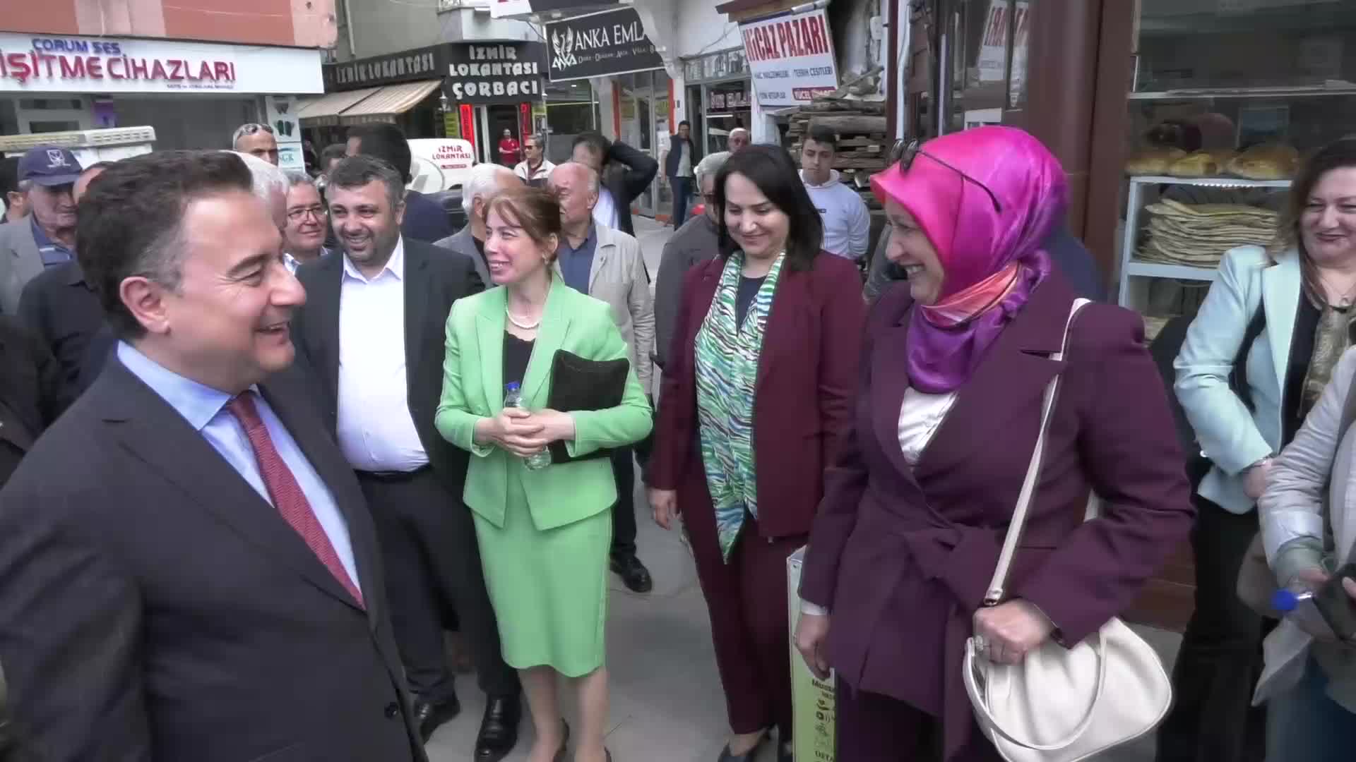 DEVA Partisi Genel Başkanı Ali Babacan Çorum'da