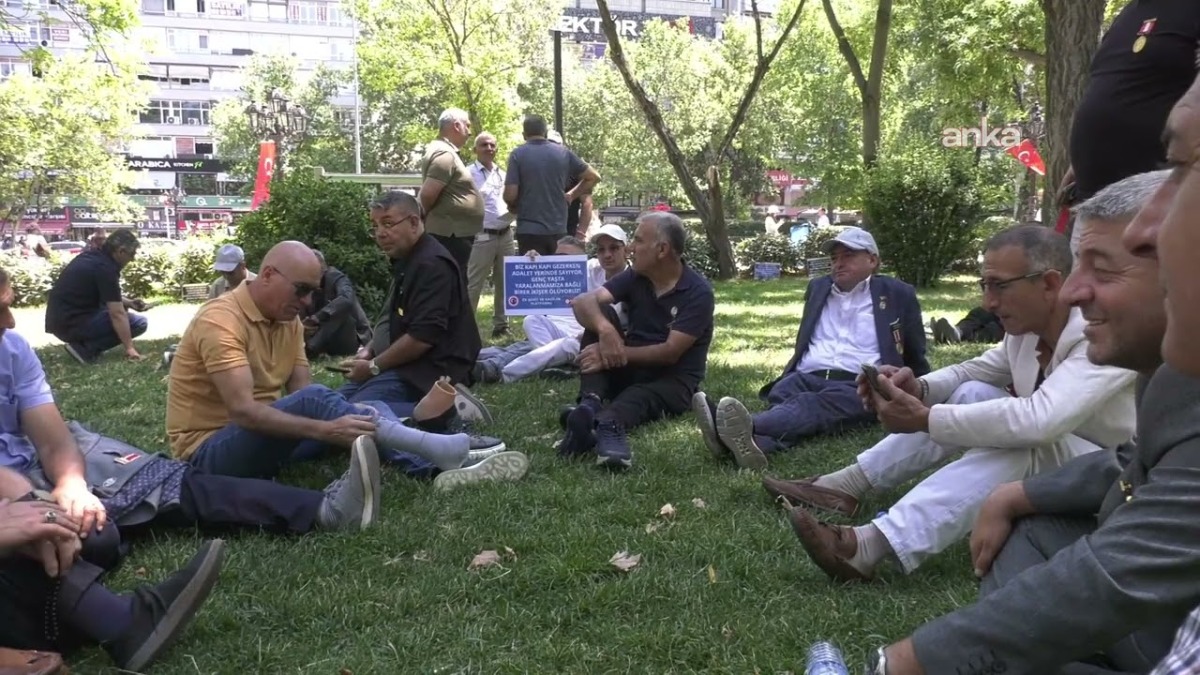 Gaziler, Güvenpark’tan çıkarılarak gazi uyum evine götürüldü
