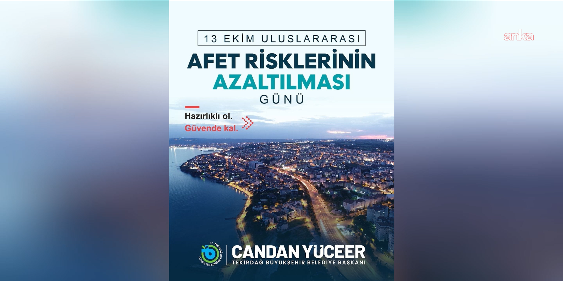 Tekirdağ Büyükşehir Belediyesi, kentin afetlere karşı müdahale kapasitesini güçlendiriyor