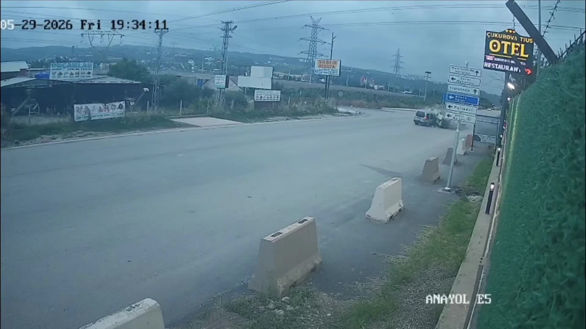 Osmaniye'de trafik kazası: 1 ölü 6 yaralı