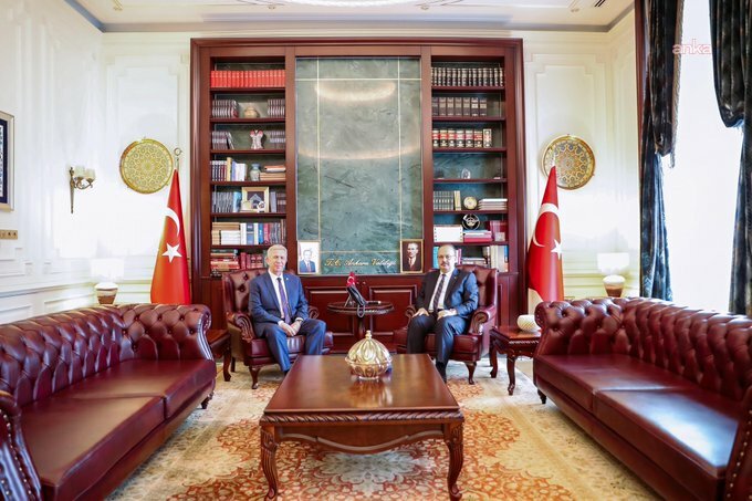 Yavaş'tan Ankara Valisi Canbolat'a hayırlı olsun ziyareti