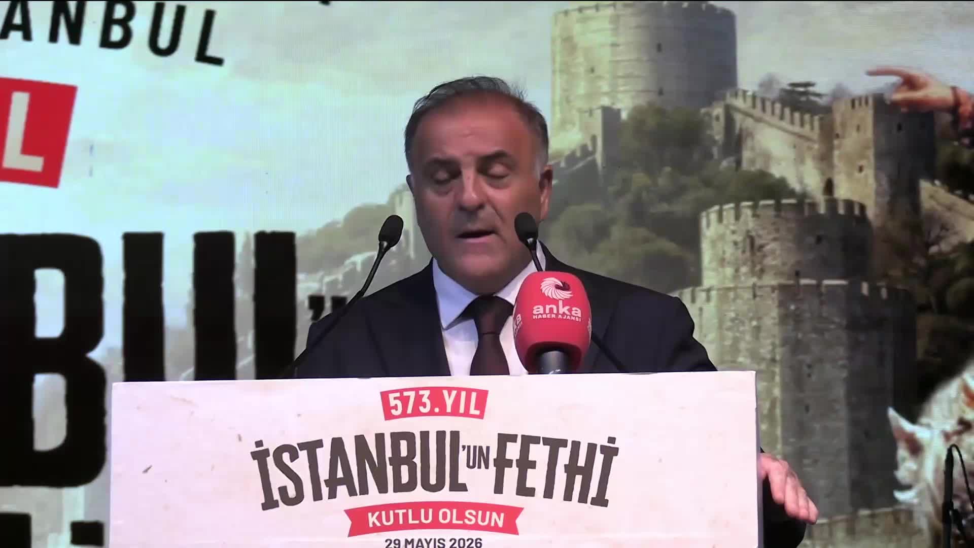 İstanbul'un fethinin 573. yılı... İBB Başkan Vekili Aslan: “Silivri’deki hücresinde kalbi bizimle, kalbi İstanbul’la atan Ekrem Başkanımıza selam olsun”