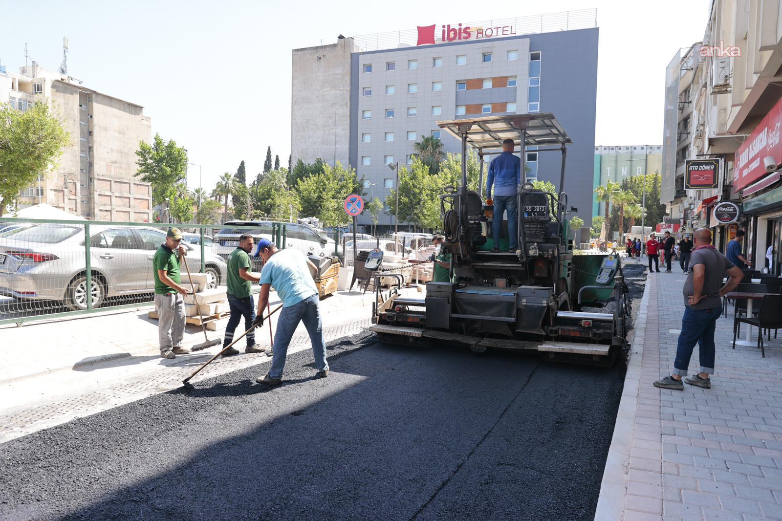 Konak Belediyesi, Alsancak sokaklarında yenilenme çalışmalarını sürdürüyor