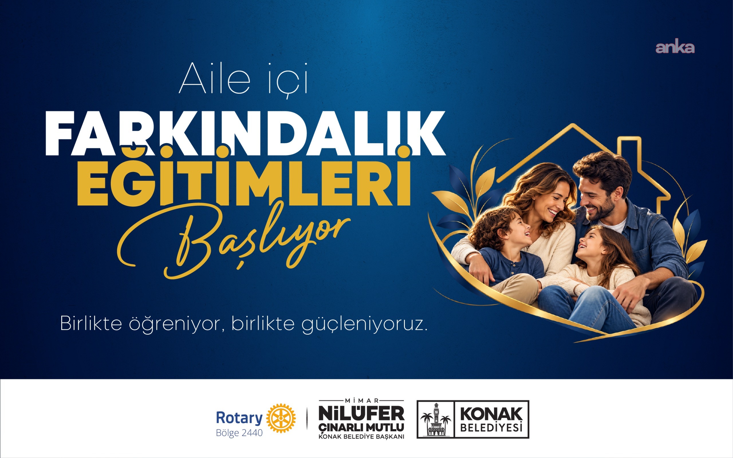 Konak’ta "Aile İçi Farkındalık Seminerleri" başlıyor