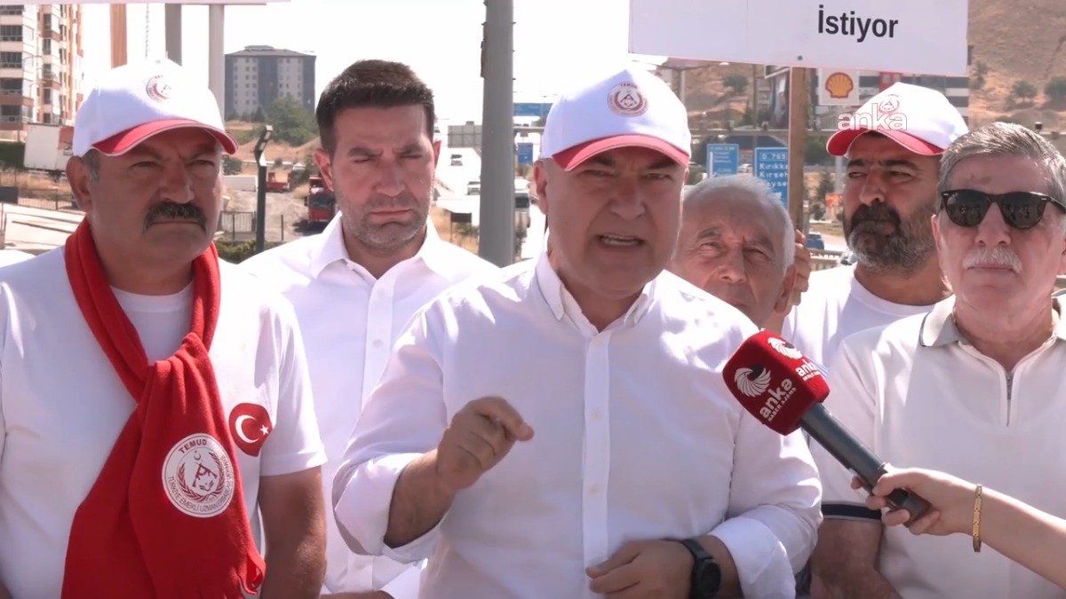 YENİ Partili Murat Bakan'dan TEMUD'un "Kahramanlara Hak Yürüyüşü"ne destek
