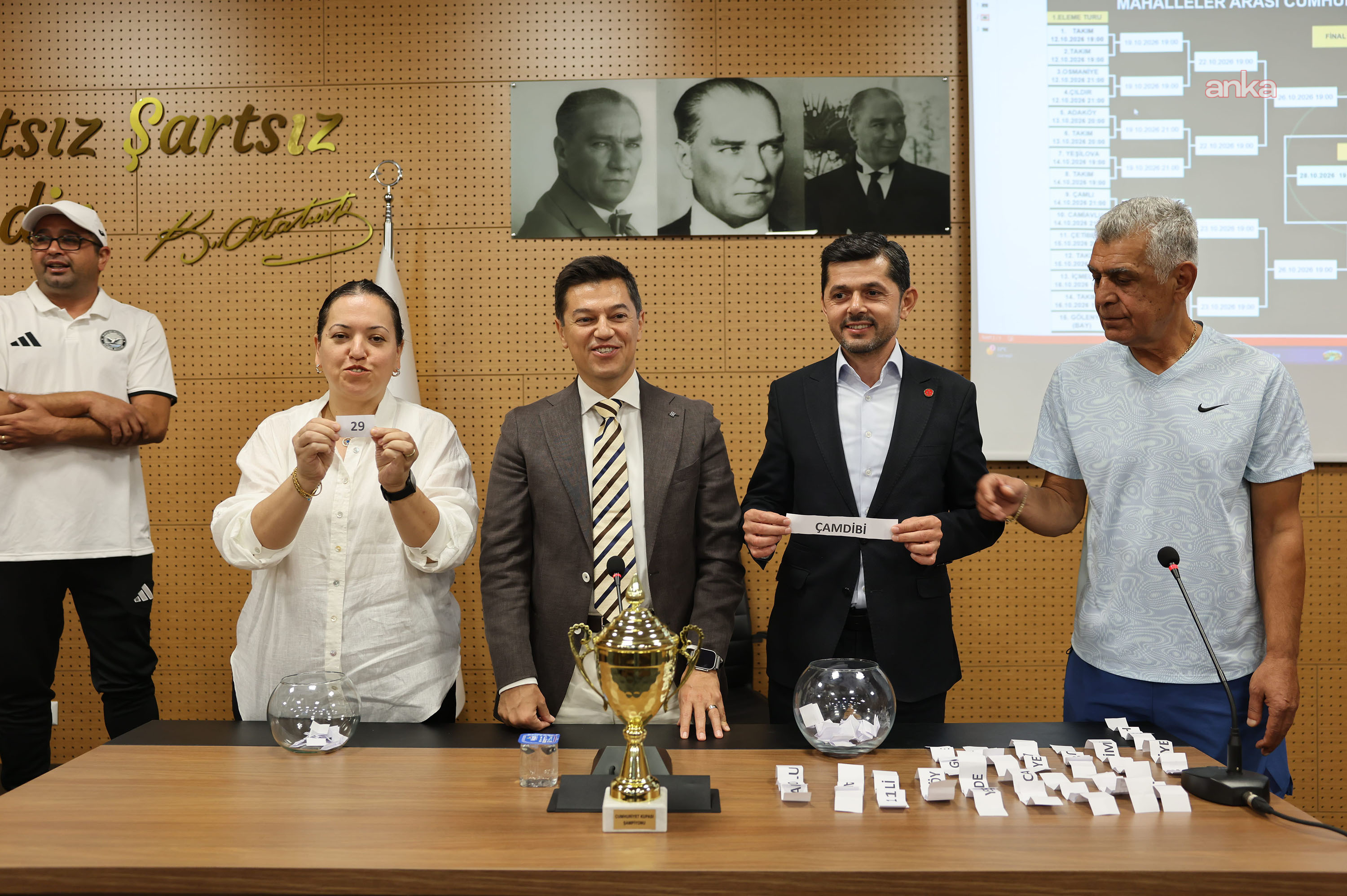 Marmaris’te 29 Ekim Cumhuriyet Kupası için kura çekildi