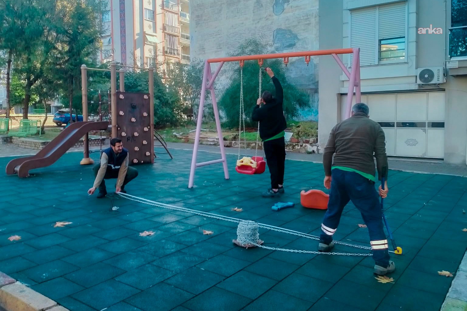 Efeler Belediyesi, Şehit Kubilay Parkı'nı yeniledi