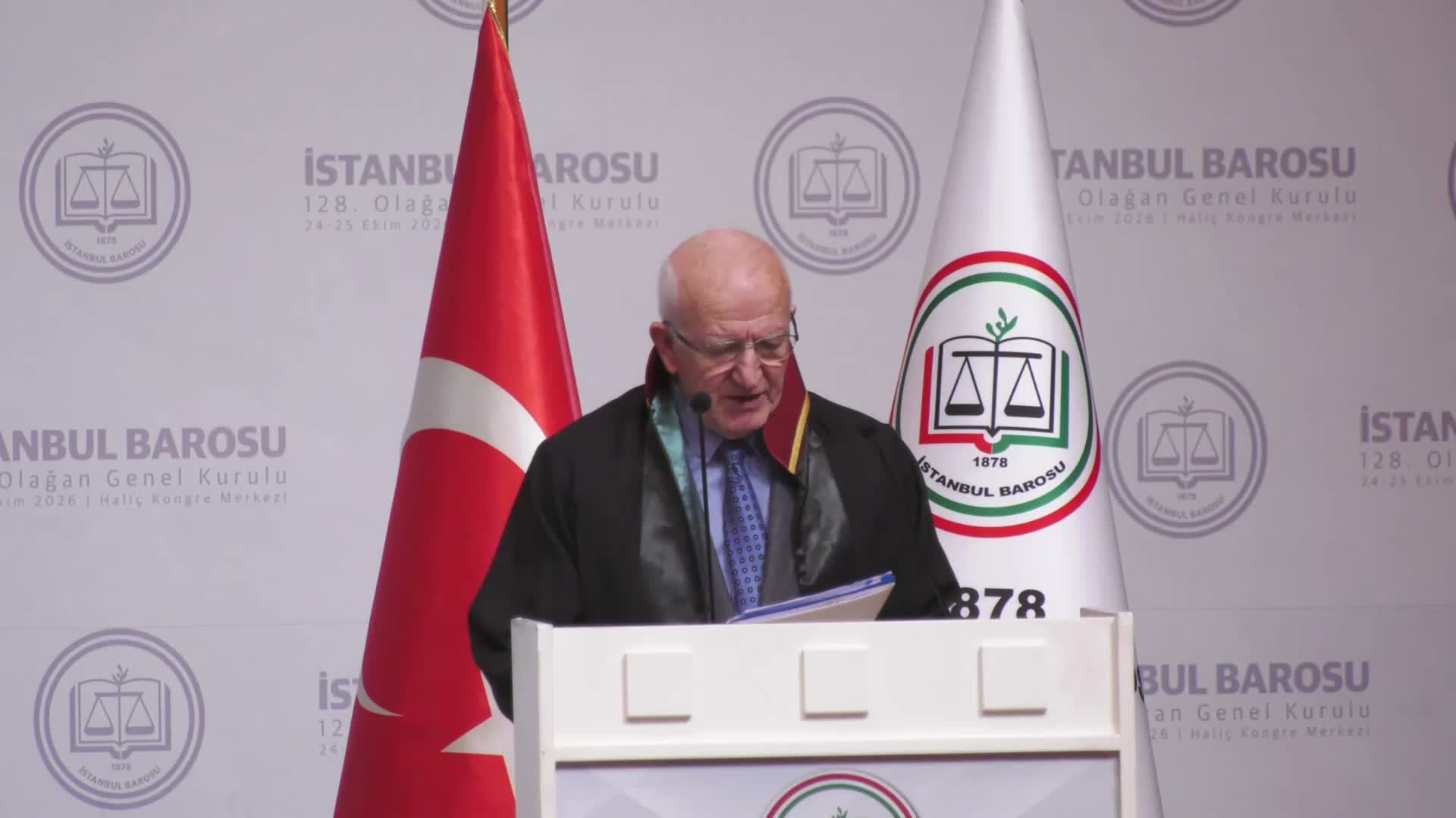 İstanbul Barosu’nun 128. Olağan Genel Kurulu başladı