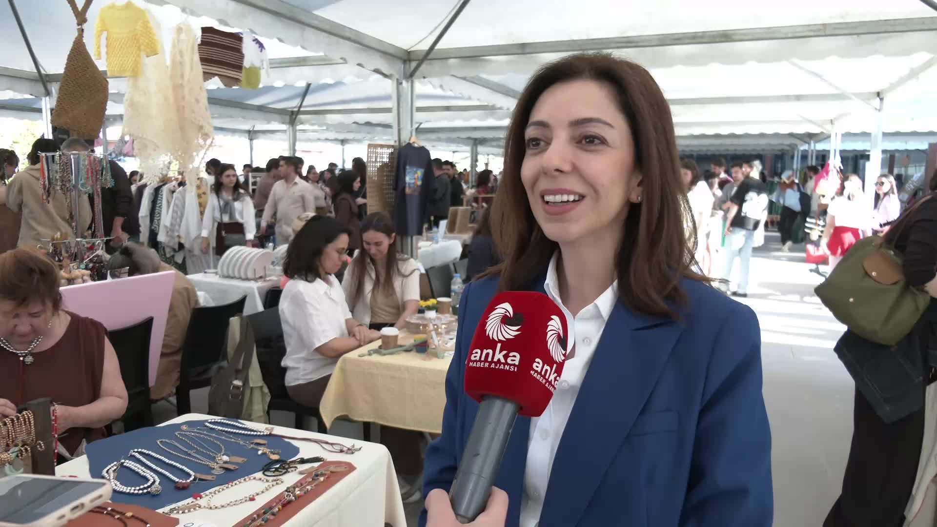 1980’lerin semt hali, Esat Hal adıyla yeniden hayat buldu… “Tasarım Pazarı” kadın üreticileri buluşturdu